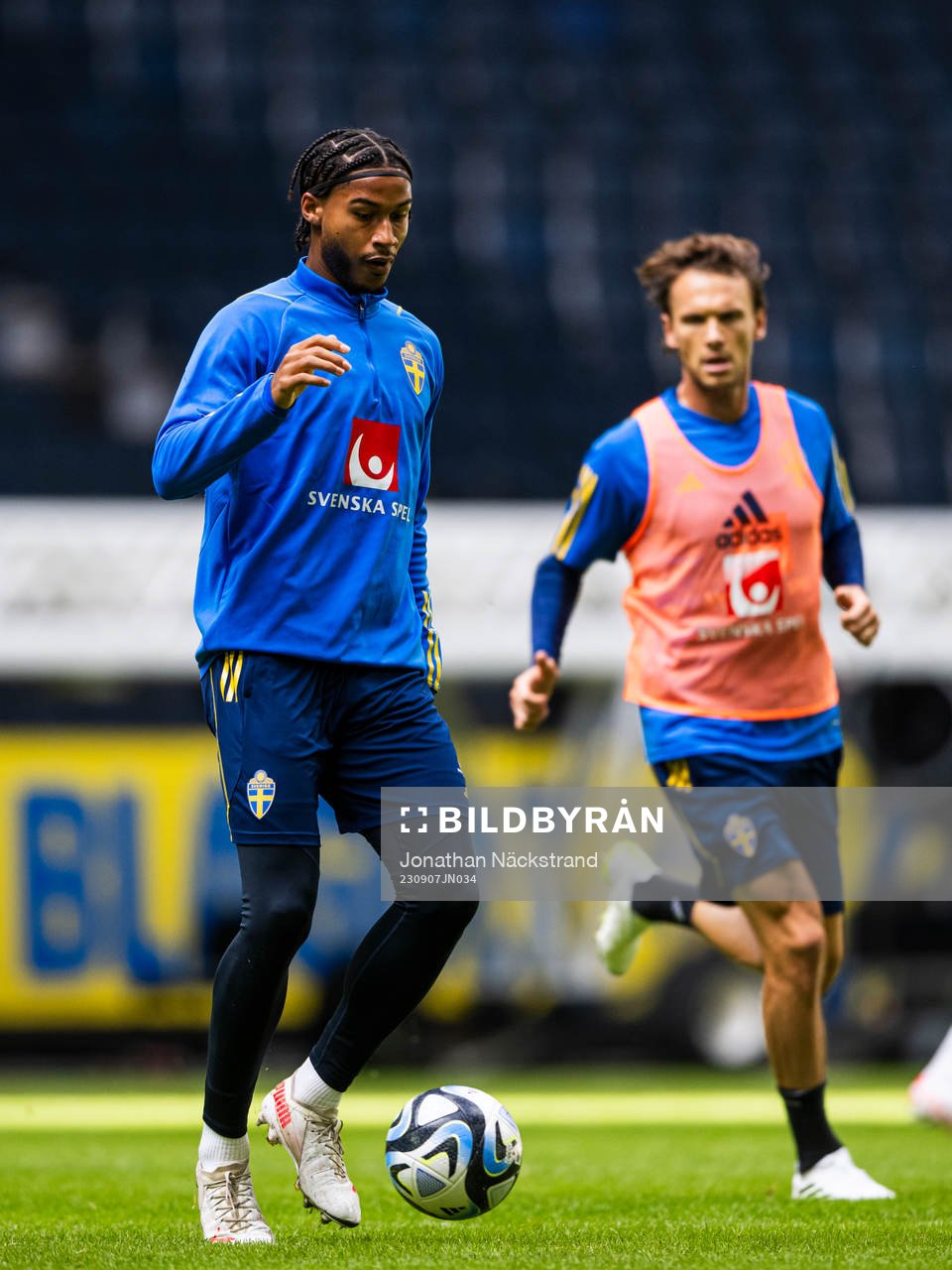 Jens Cajuste of the Swedish national football team