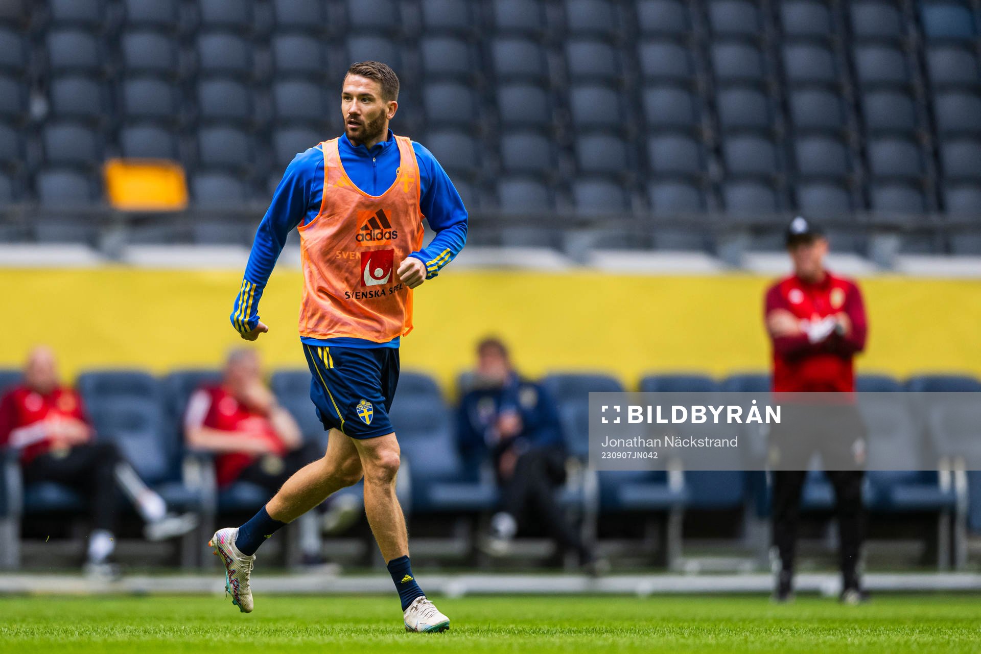 Marcus Rohdén of the Swedish national football team