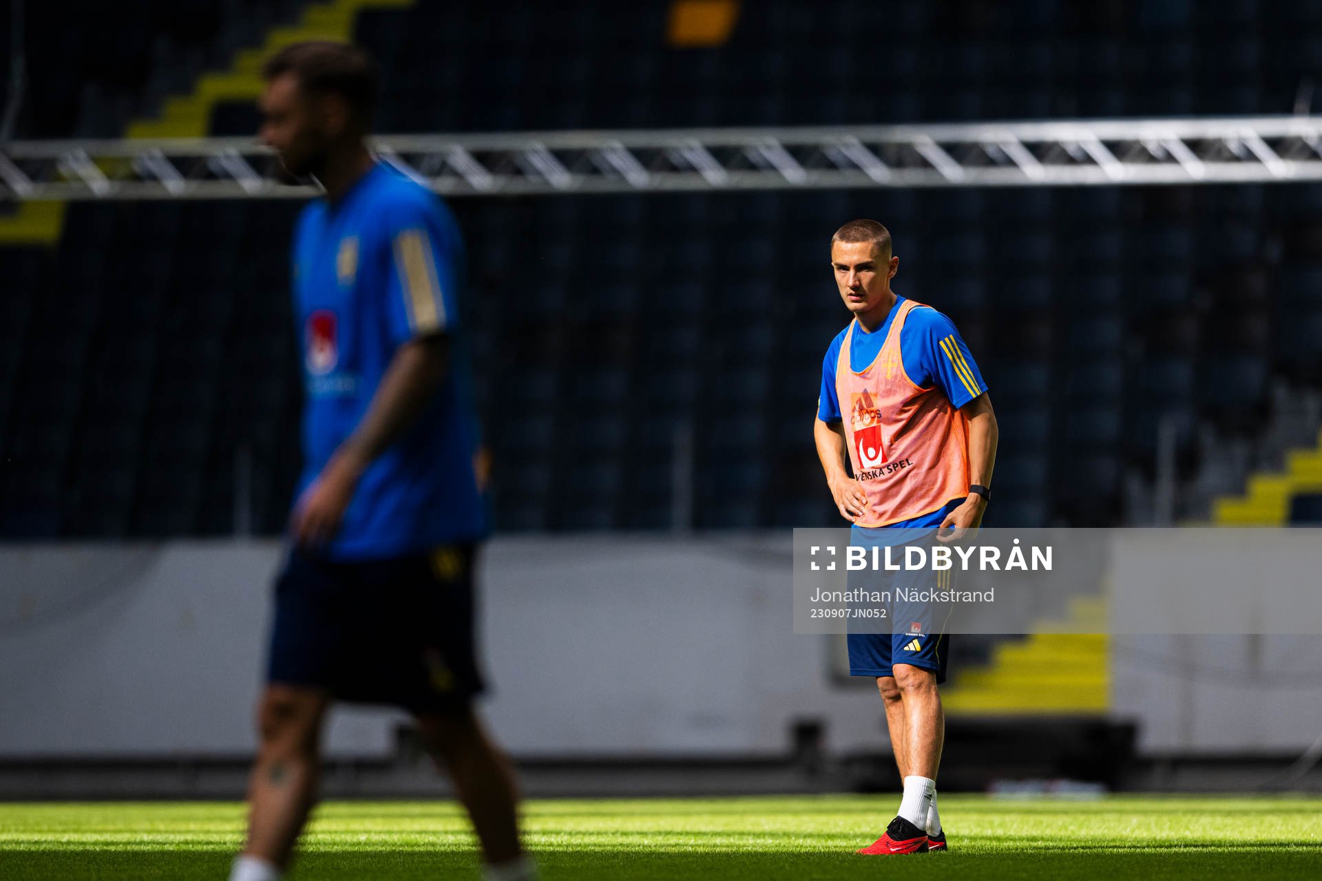 Gustaf Lagerbielke of the Swedish national football team