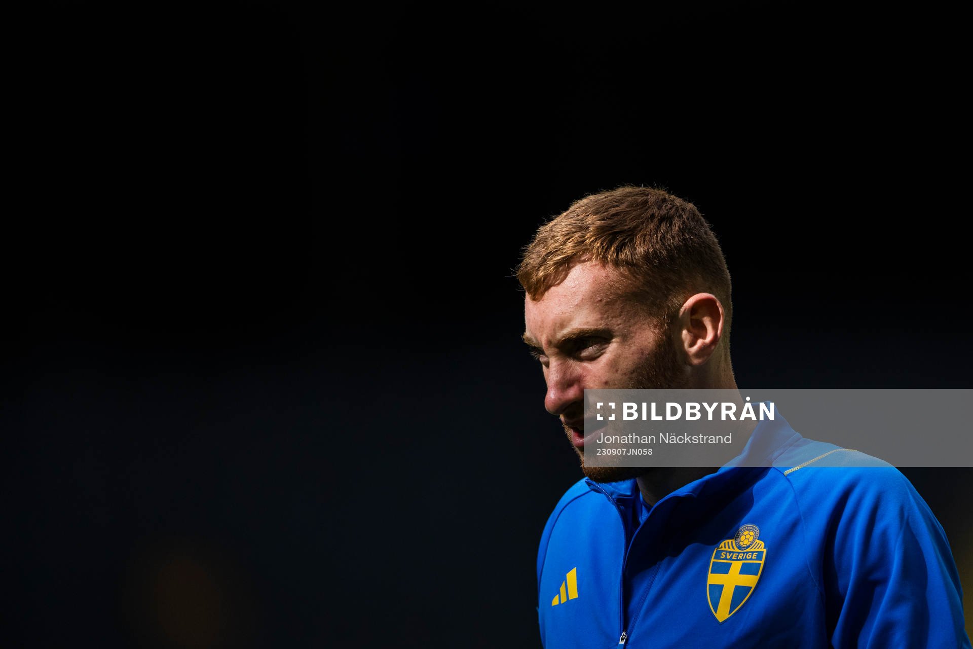 Dejan Kulusevski of the Swedish national football team
