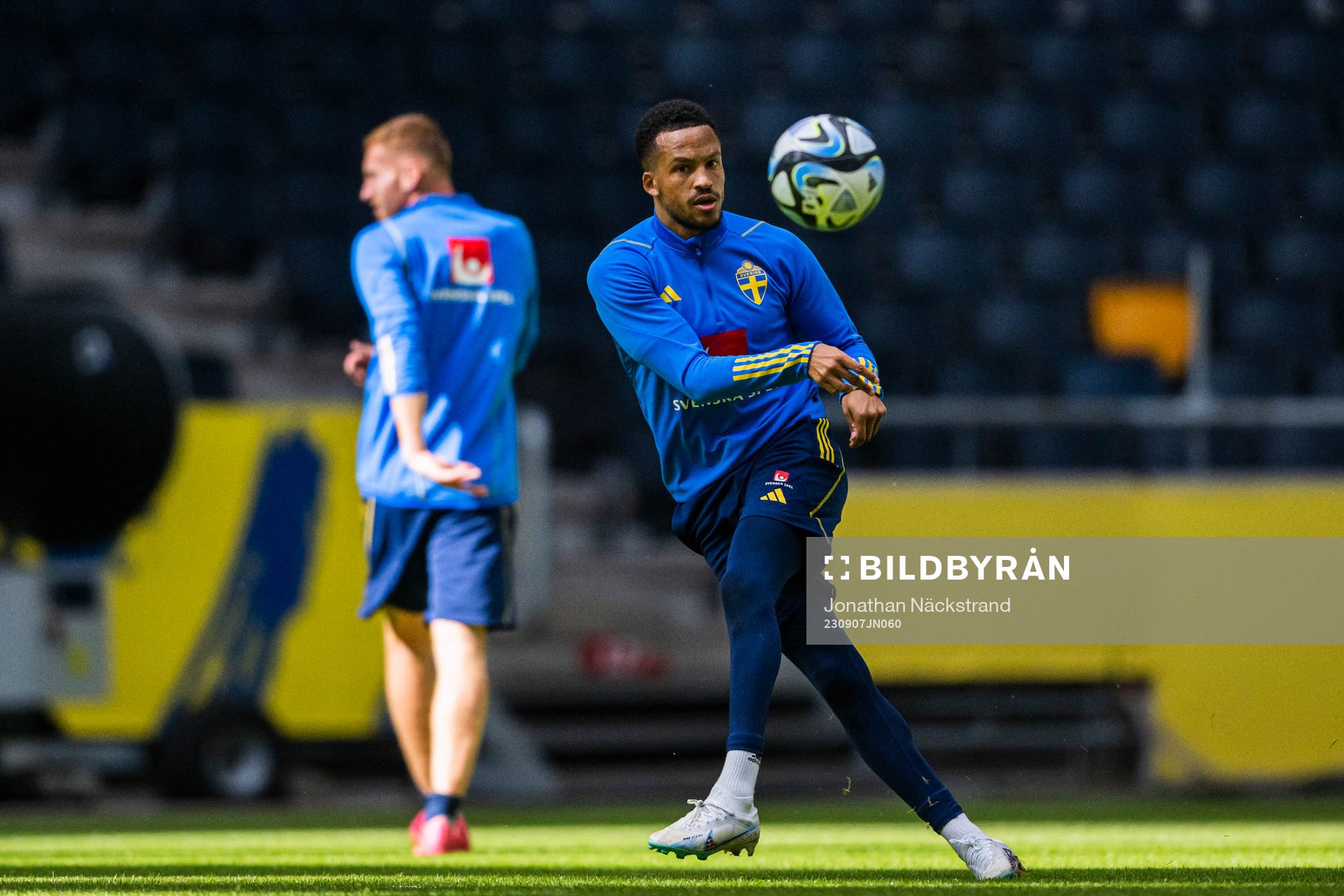Martin Olsson of the Swedish national football team