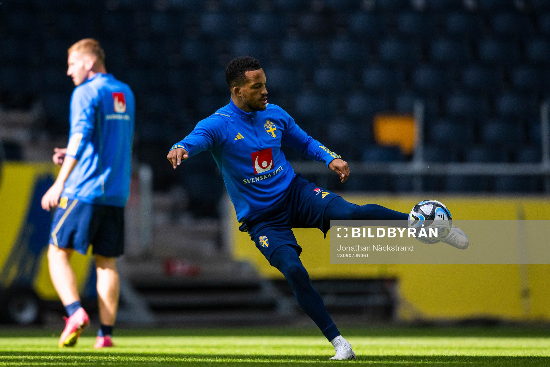 Martin Olsson of the Swedish national football team