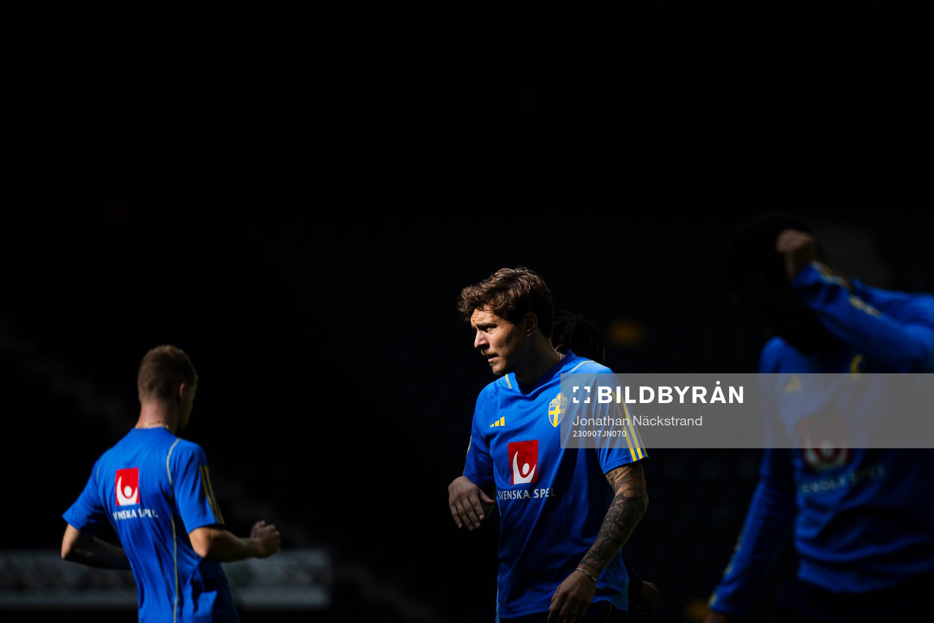 Victor Nilsson Lindelöf of the Swedish national football