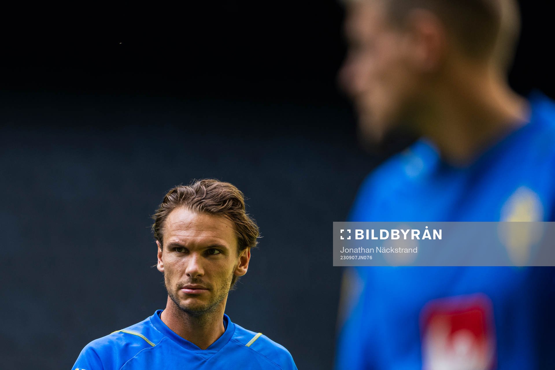 Albin Ekdal of the Swedish national football team