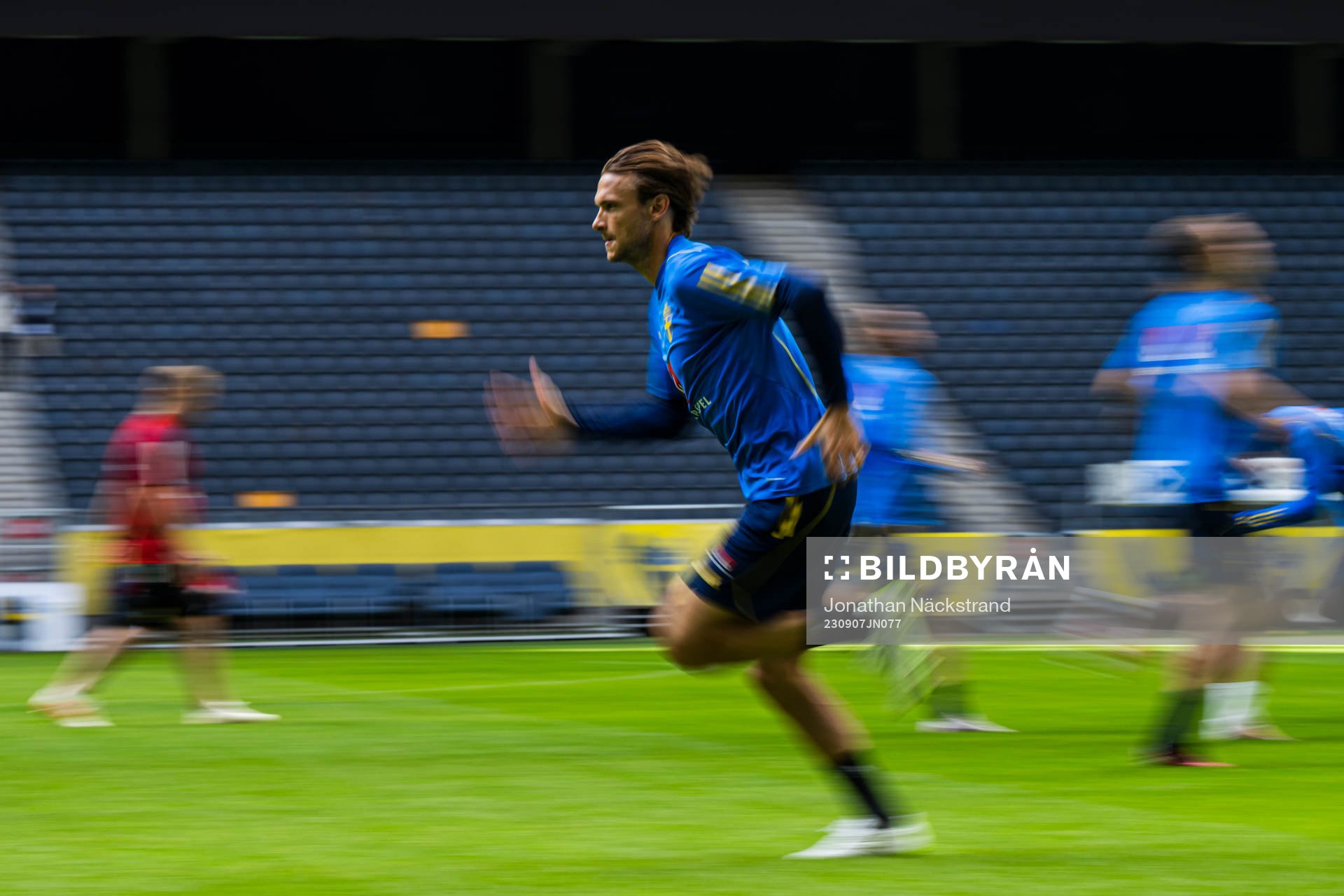 Albin Ekdal of the Swedish national football team