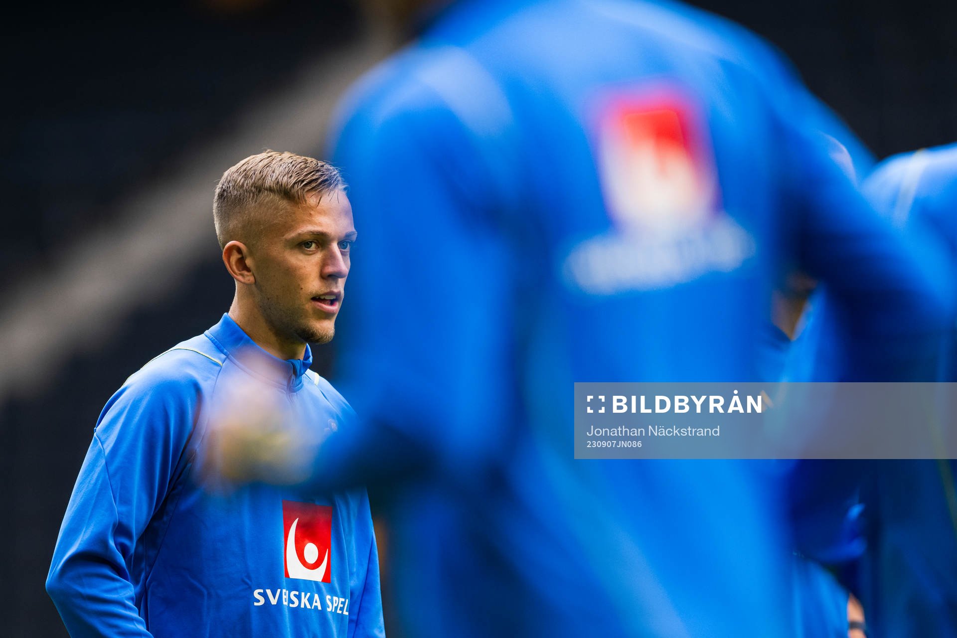 Jesper Karlsson of the Swedish national football team