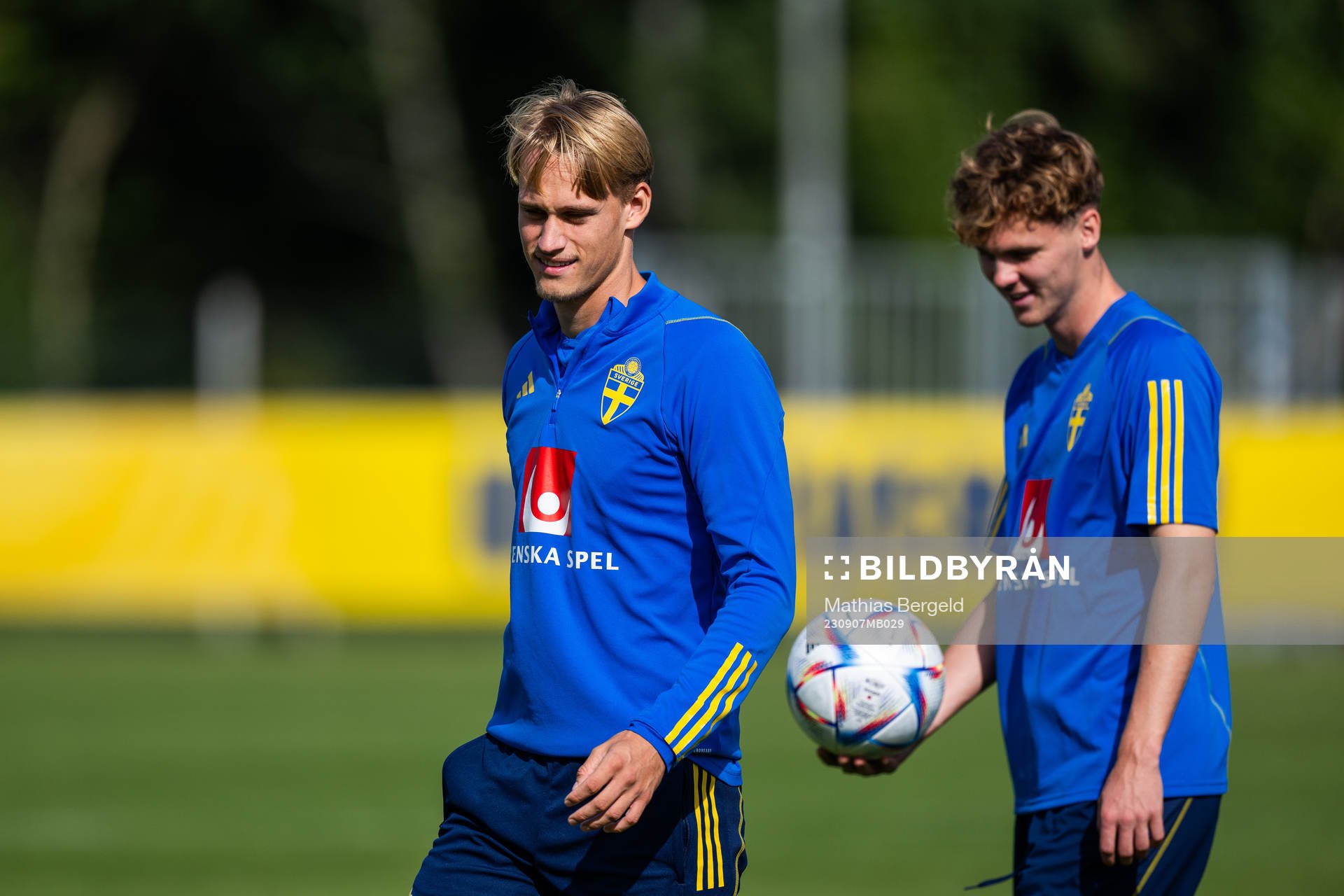 Oscar Vilhelmsson and Williot Swedberg of the Swedish