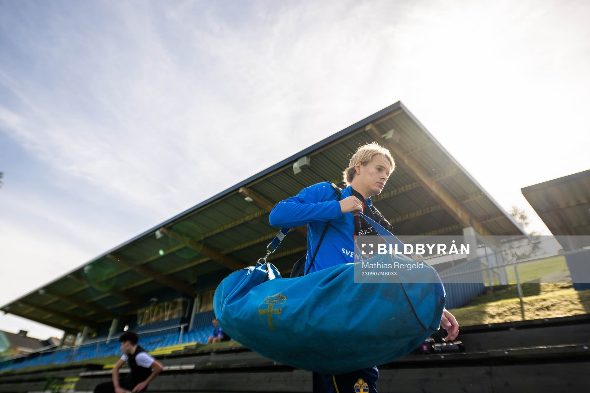 Markus Karlsson of the Swedish under-21 national football