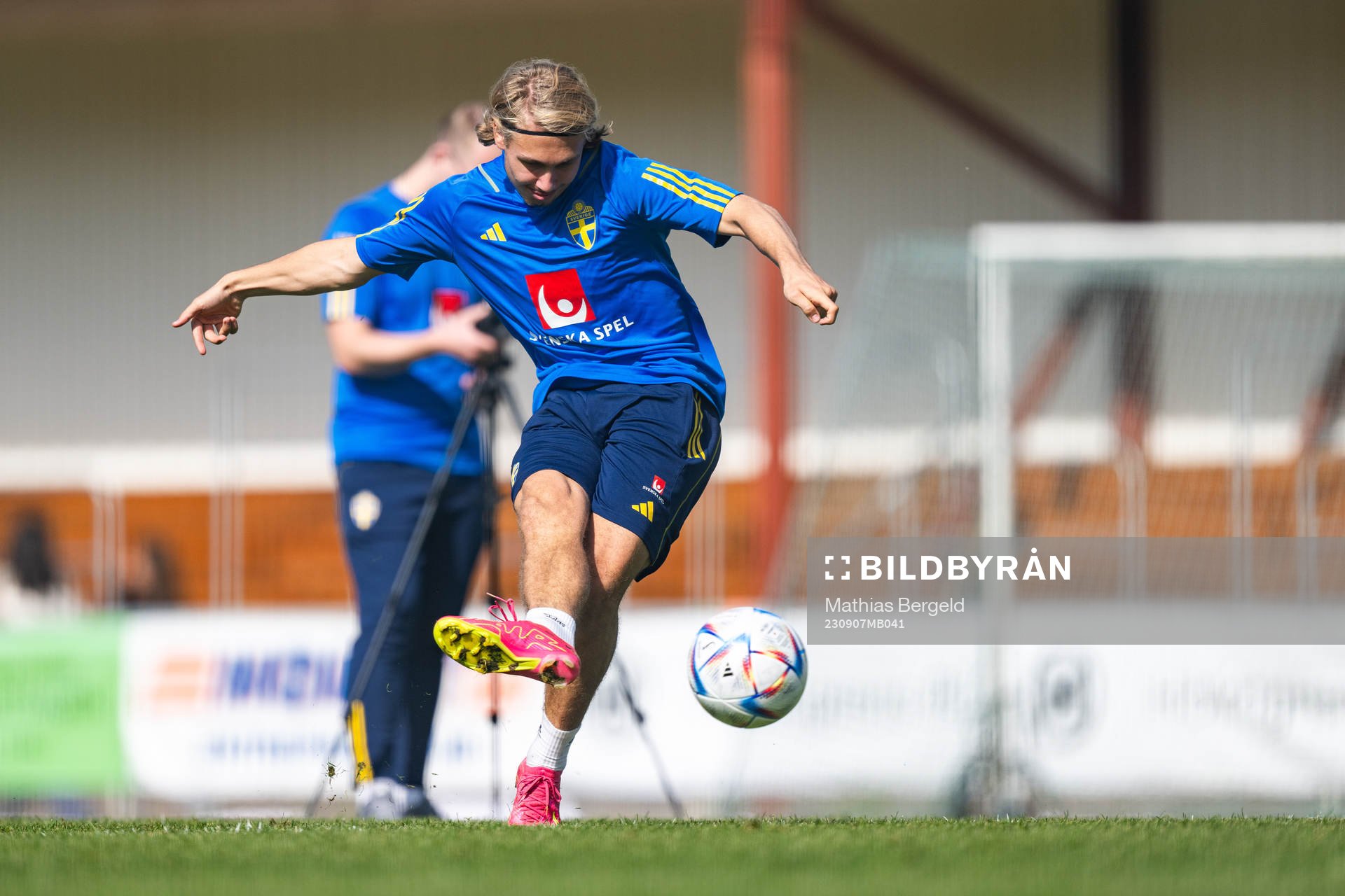 Sebastian Nanasi of the Swedish under-21 national football