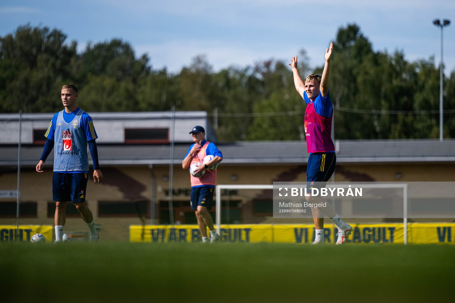 Casper Widell of the Swedish under-21 national football team