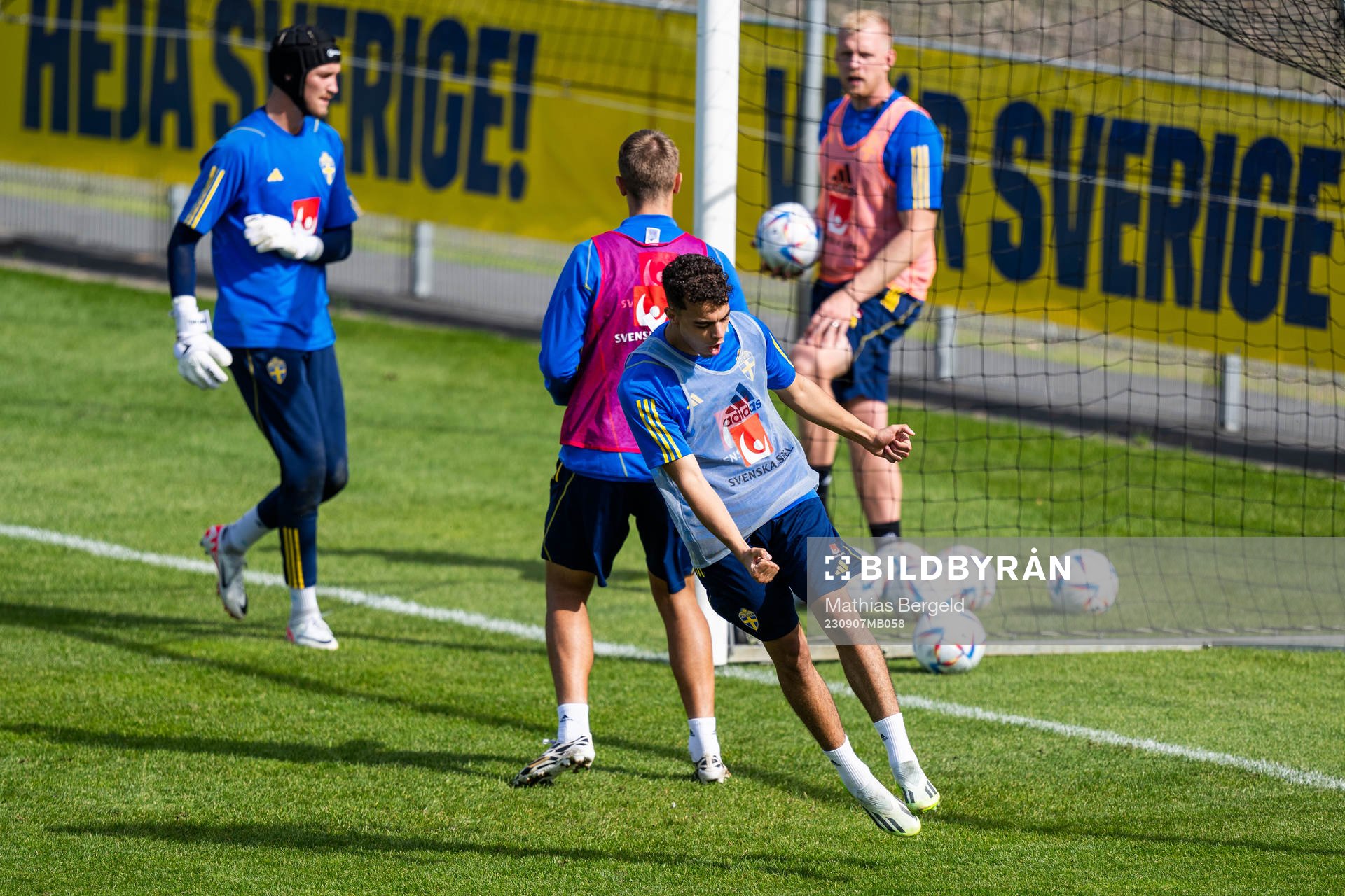 Yasin Ayari of the Swedish under-21 national football team