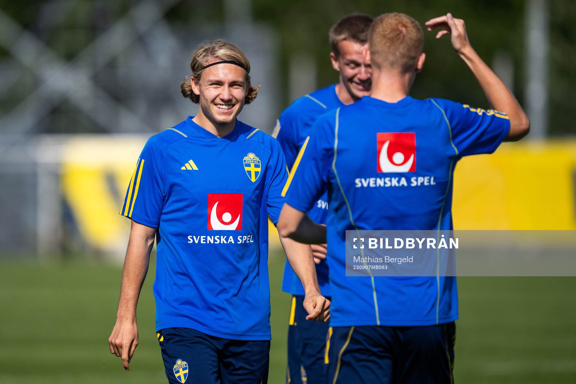 Sebastian Nanasi of the Swedish under-21 national football