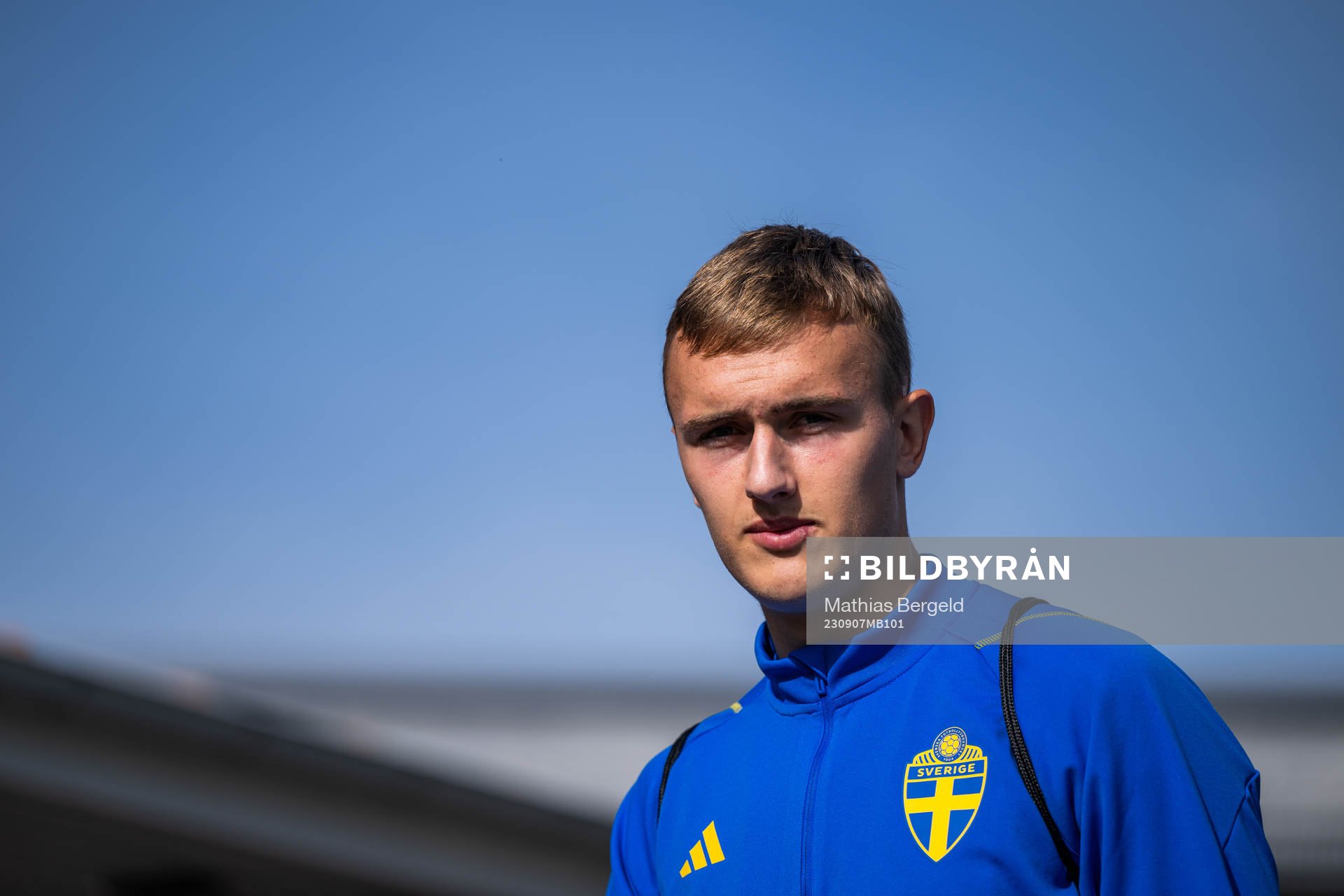 Jesper Tolinsson of the Swedish under-21 national football