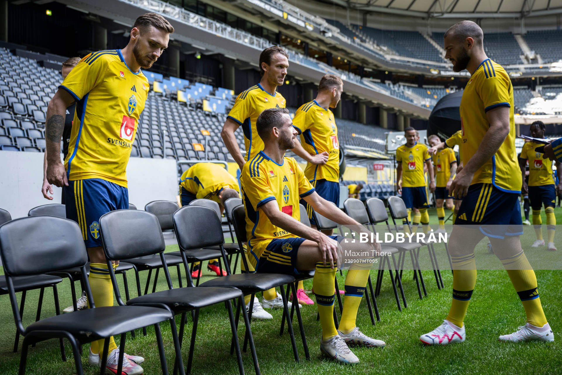 Linus Wahlqvist-Egnell, Albin Ekdal, Marcus Rohdén, Dejan
