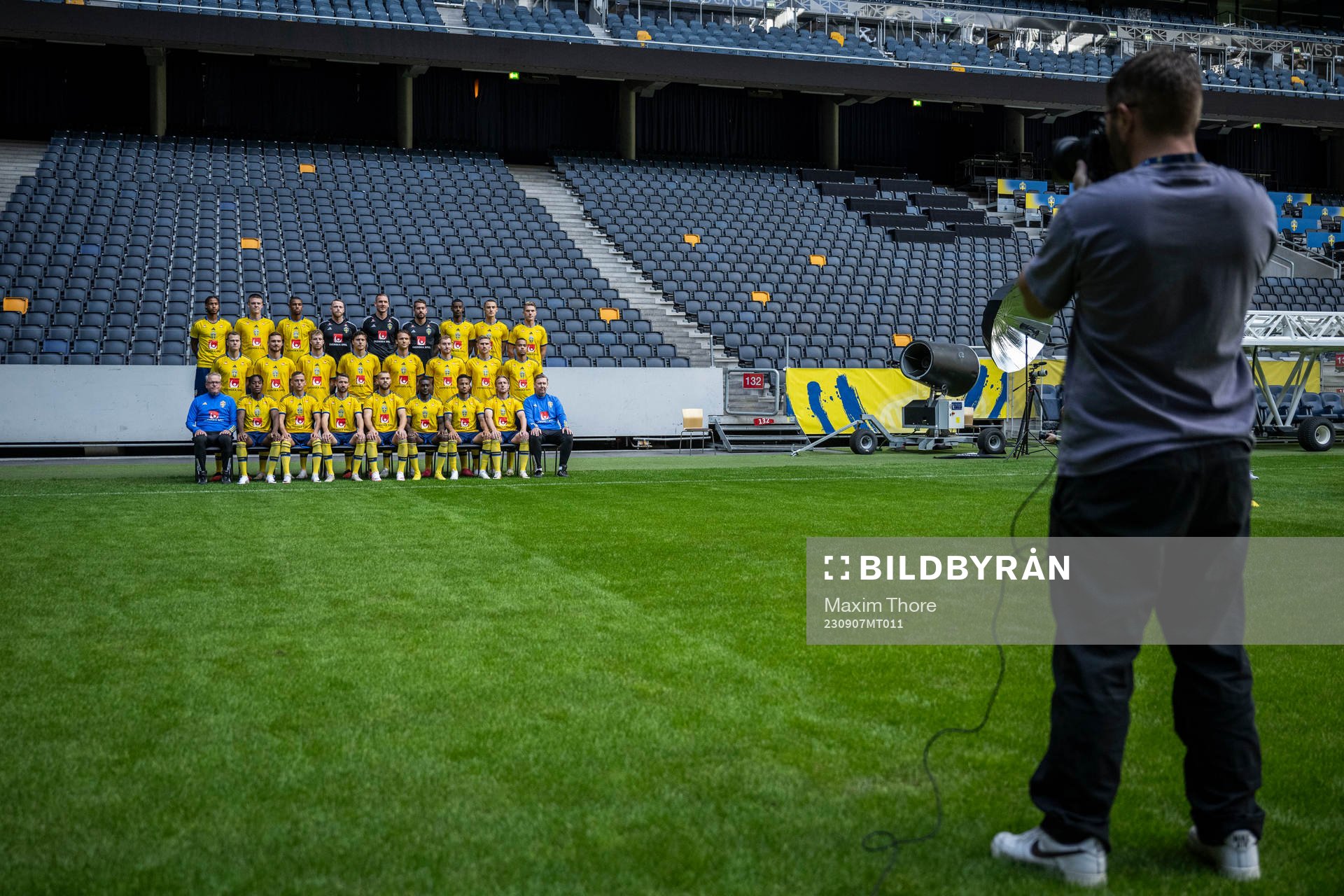 Players of the Swedish national football team