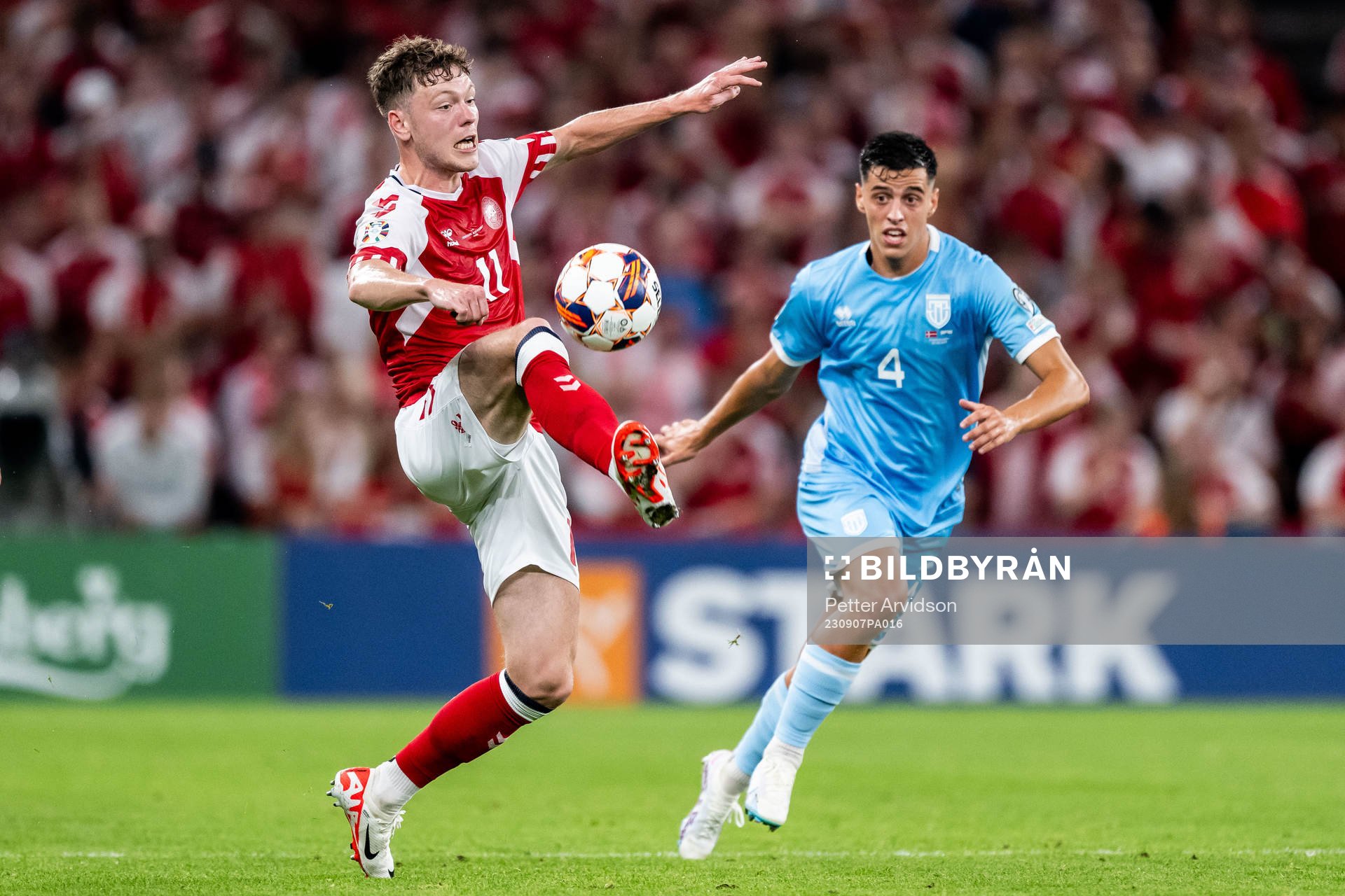 Andreas Skov Olsen of Denmark and Lorenzo Capicchioni of
