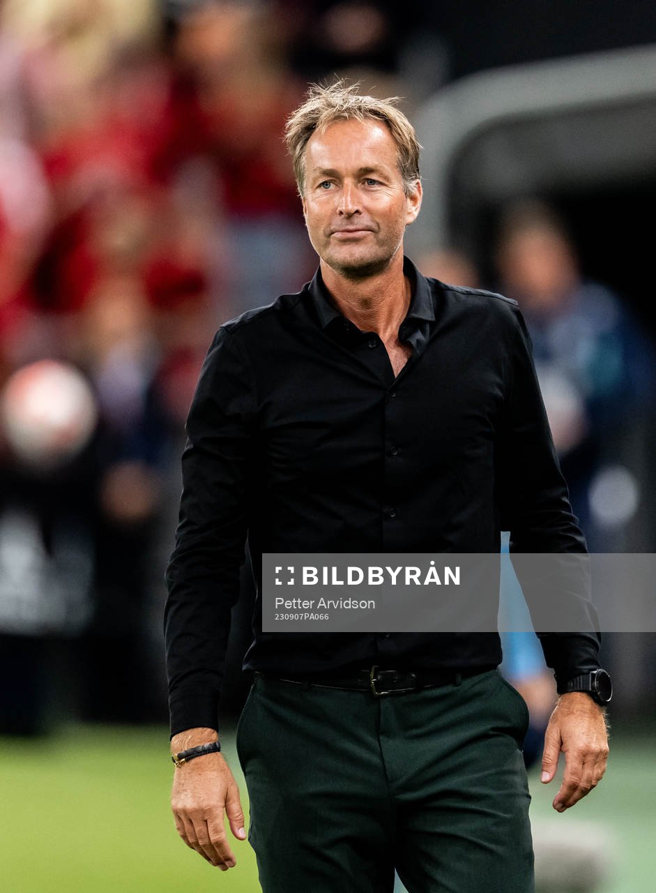 Head coach Kasper Hjulmand of Denmark