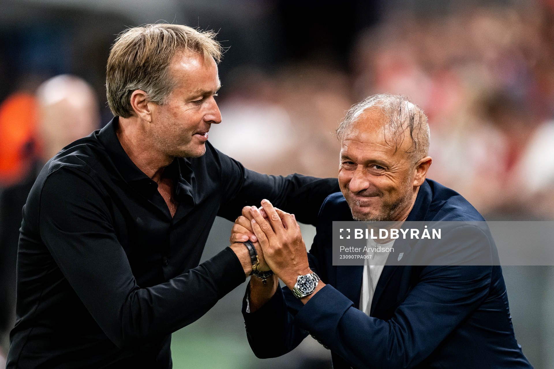 Head coach Kasper Hjulmand of Denmark and Head coach
