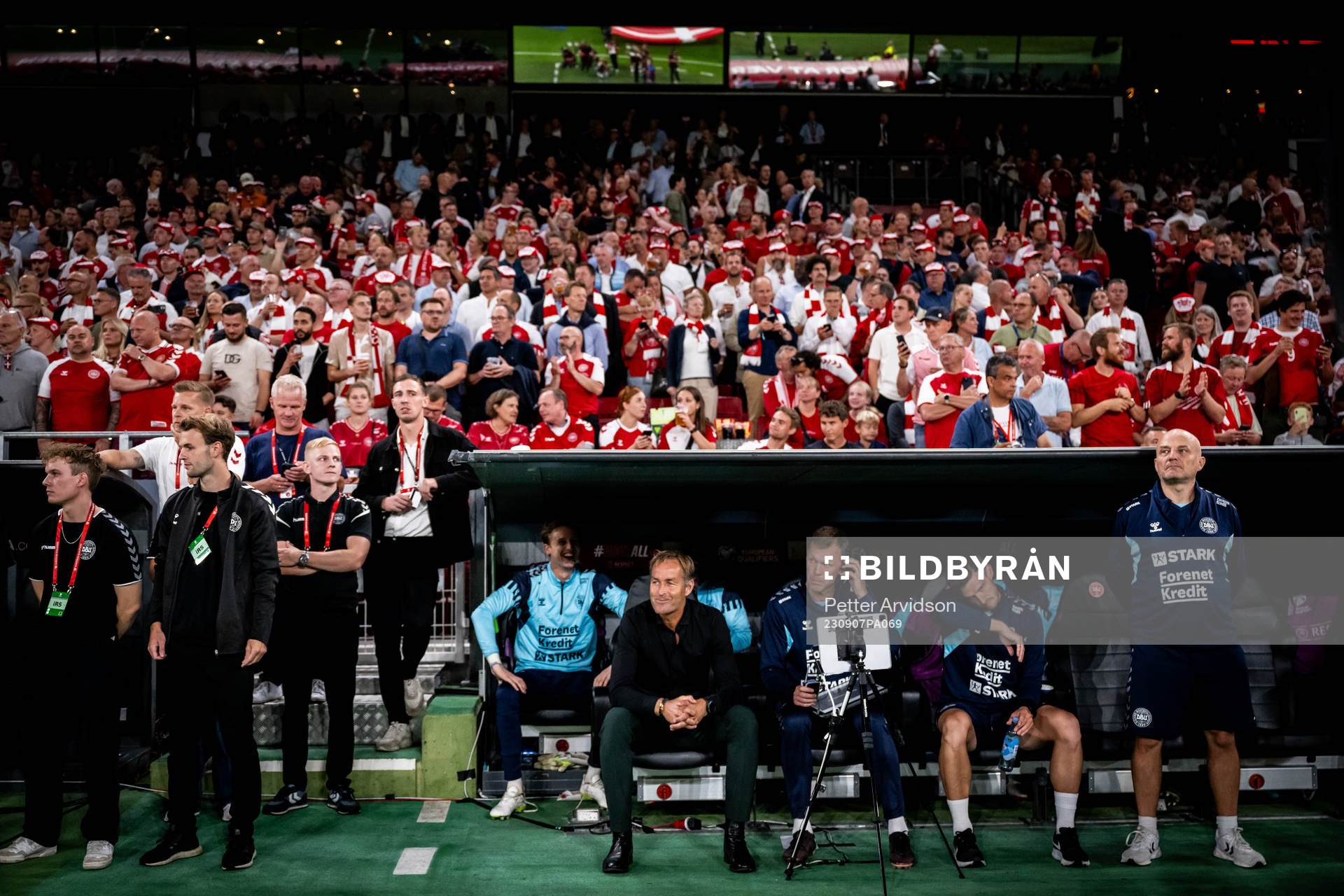 Head coach Kasper Hjulmand of Denmark