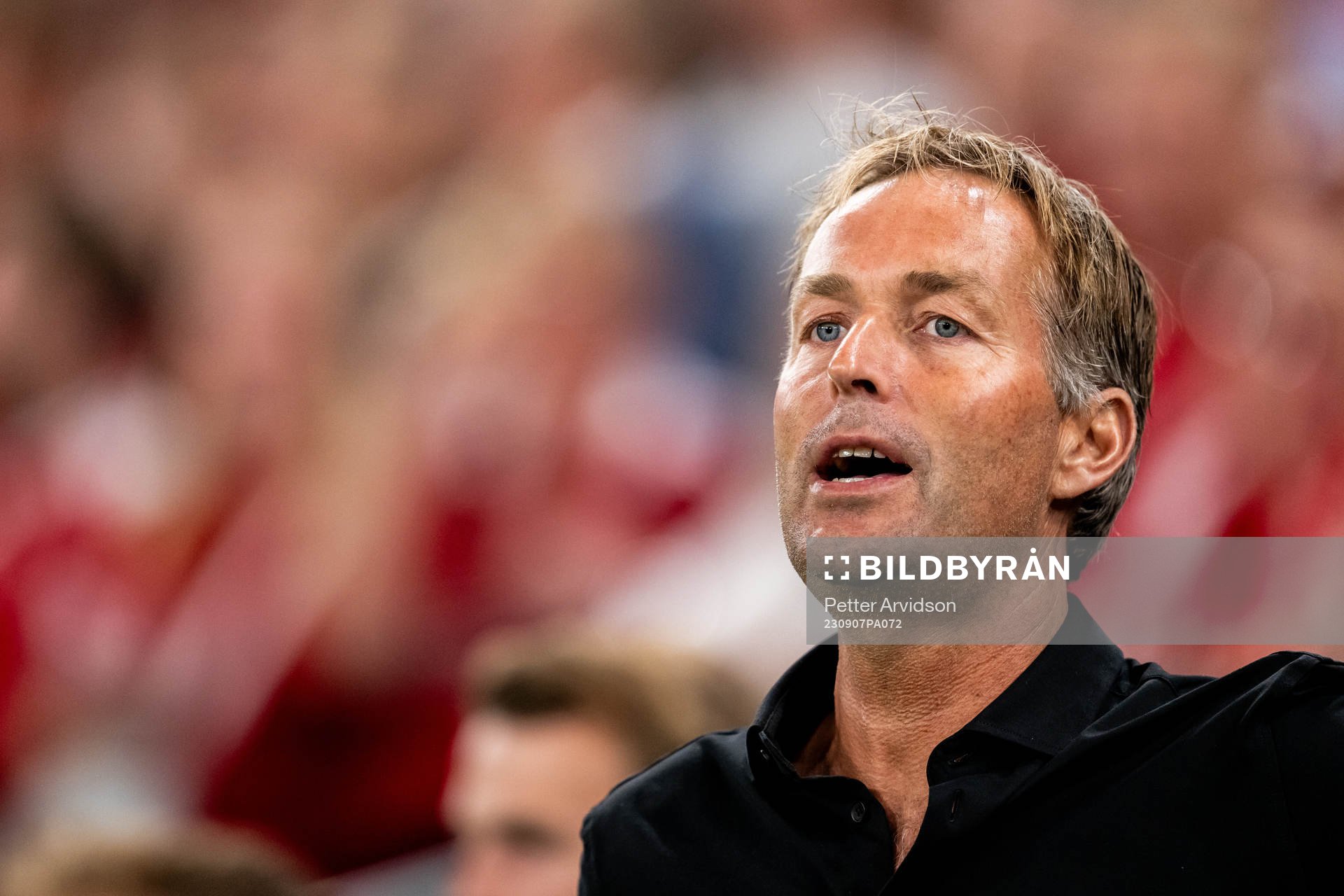 Head coach Kasper Hjulmand of Denmark