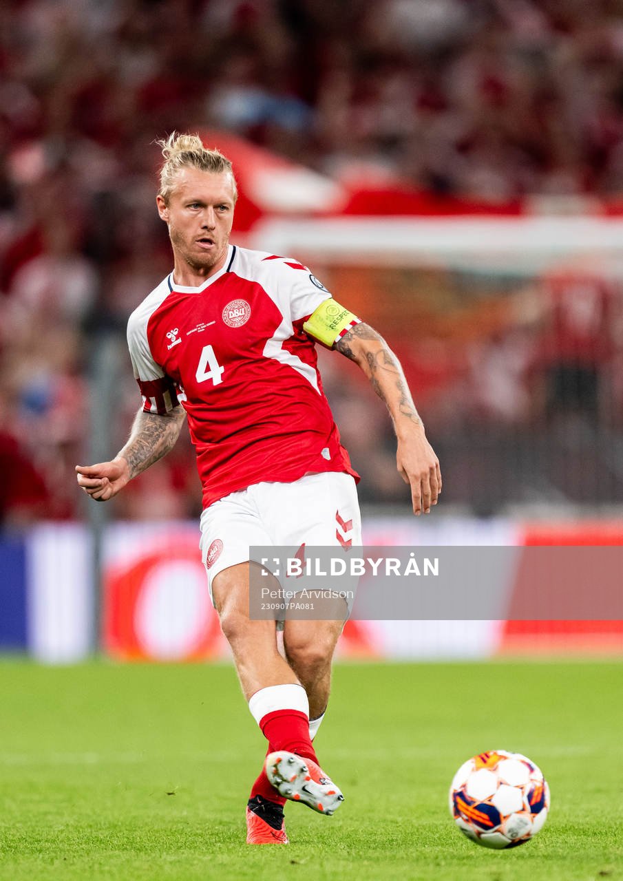 Simon Kjær of Denmark