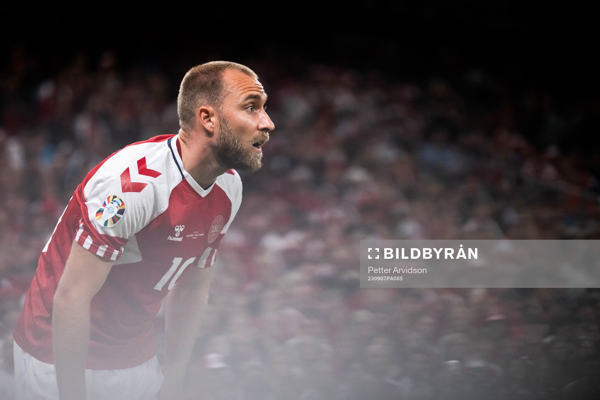 Christian Eriksen of Denmark
