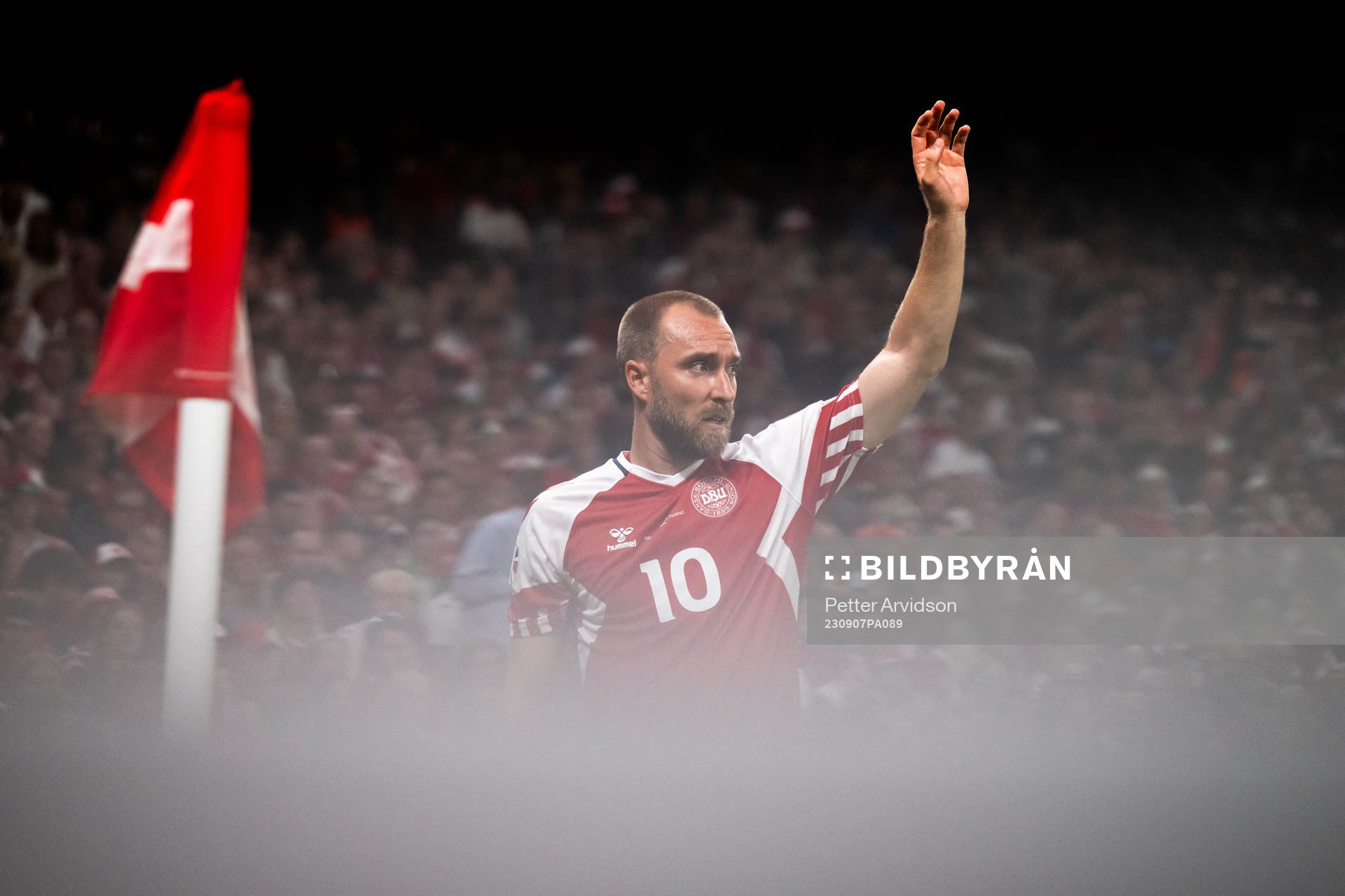 Christian Eriksen of Denmark