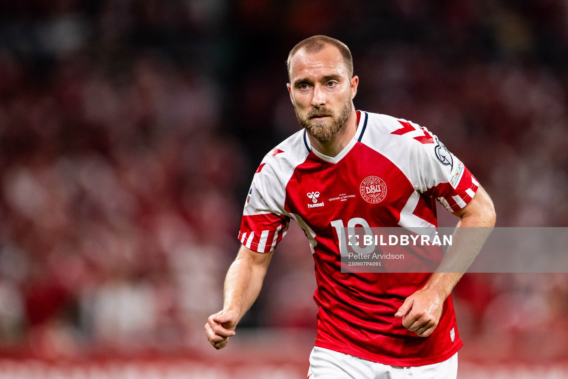 Christian Eriksen of Denmark