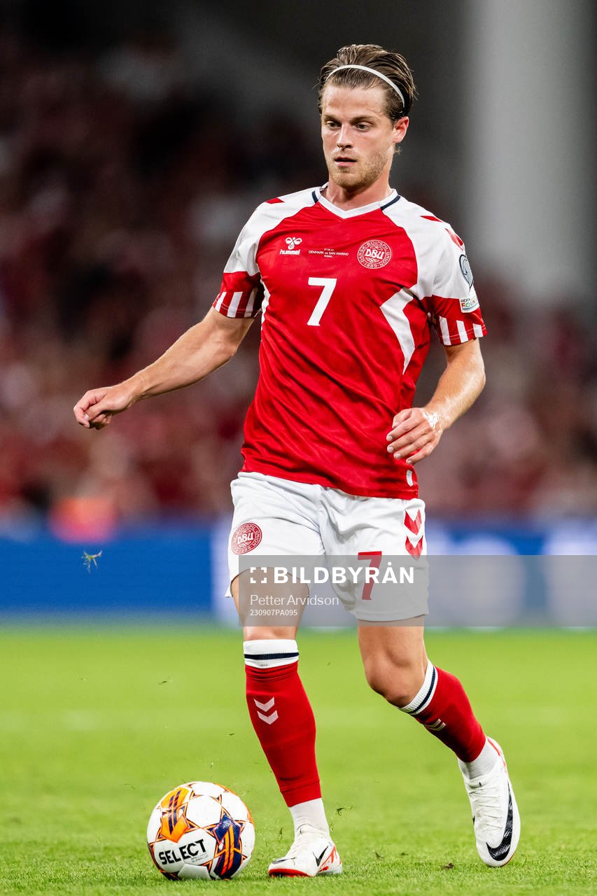 Mathias Jensen of Denmark