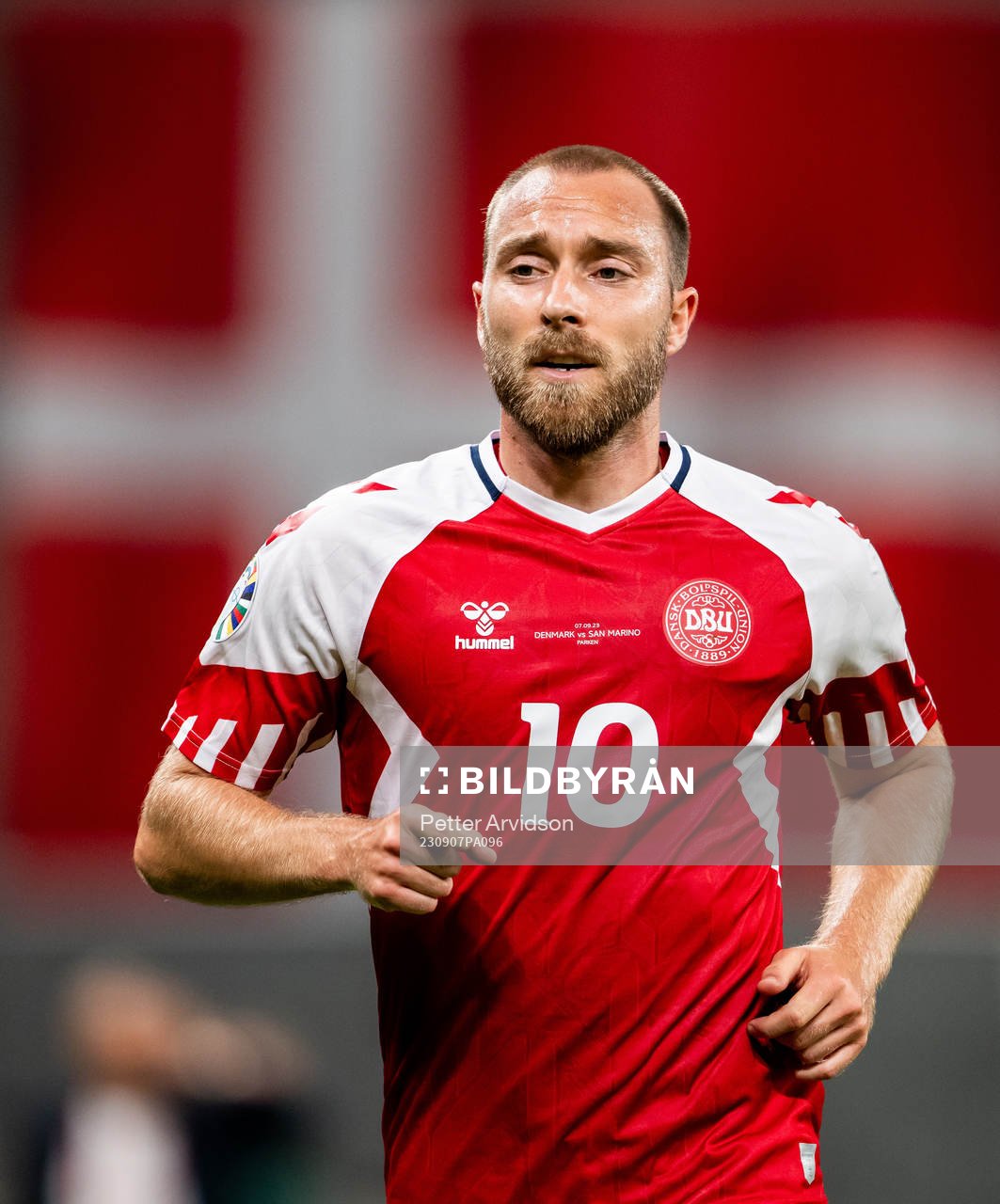Christian Eriksen of Denmark
