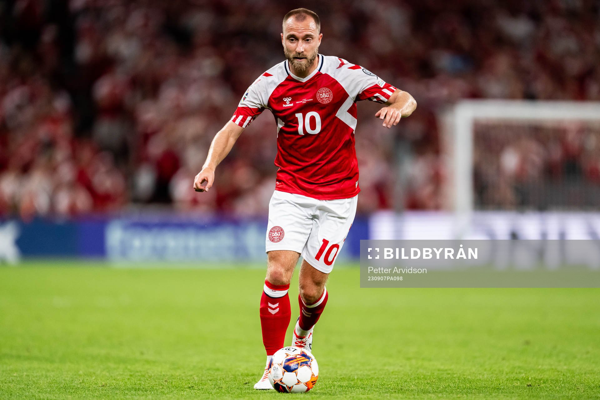 Christian Eriksen of Denmark