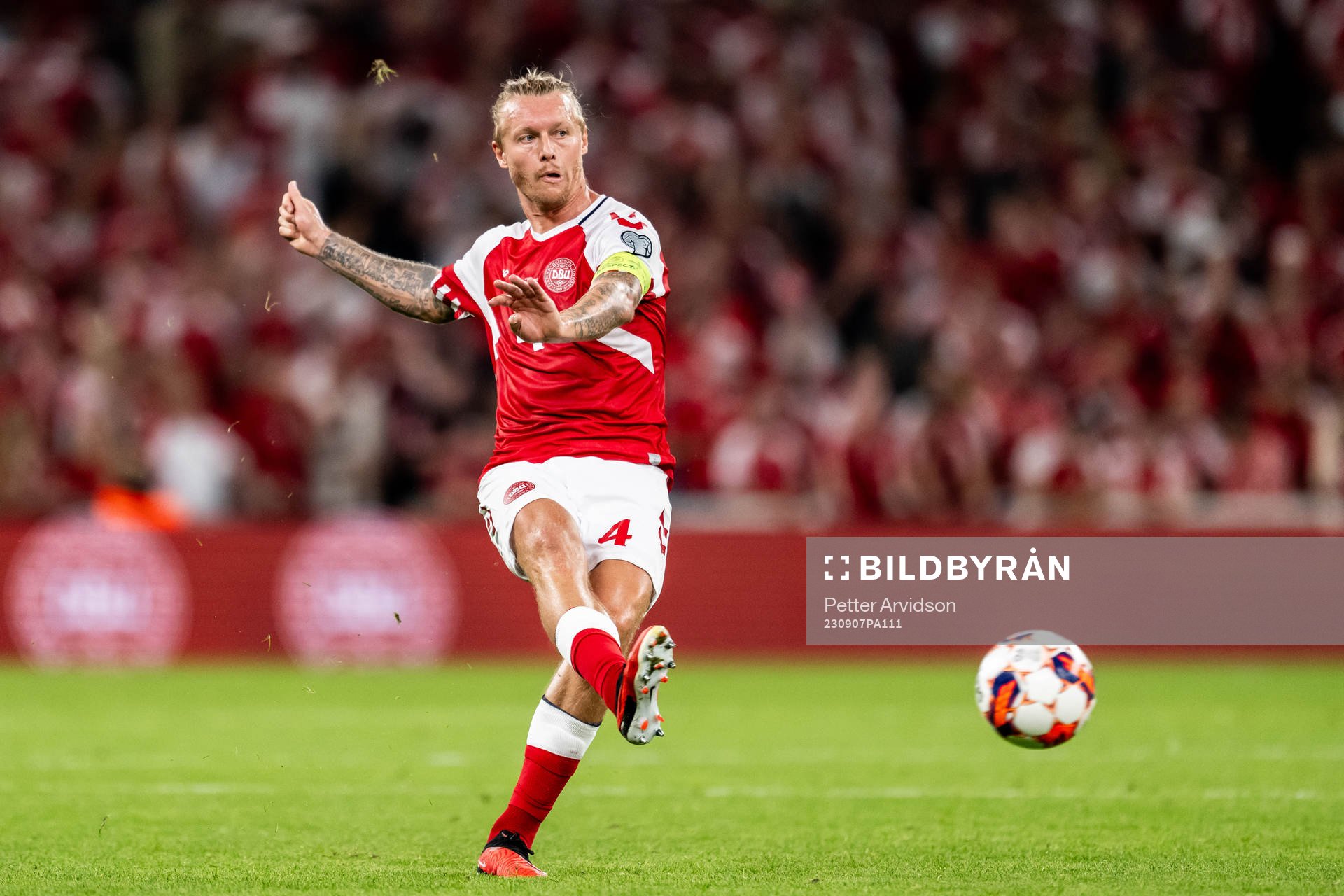 Simon Kjær of Denmark