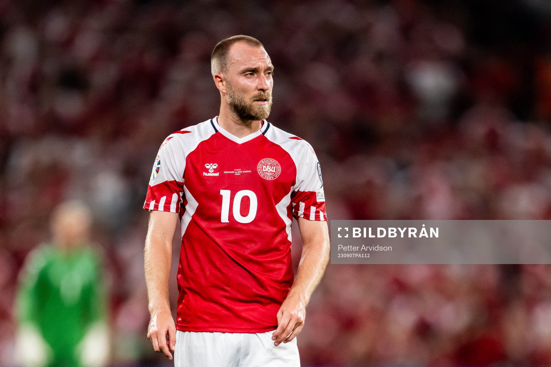 Christian Eriksen of Denmark