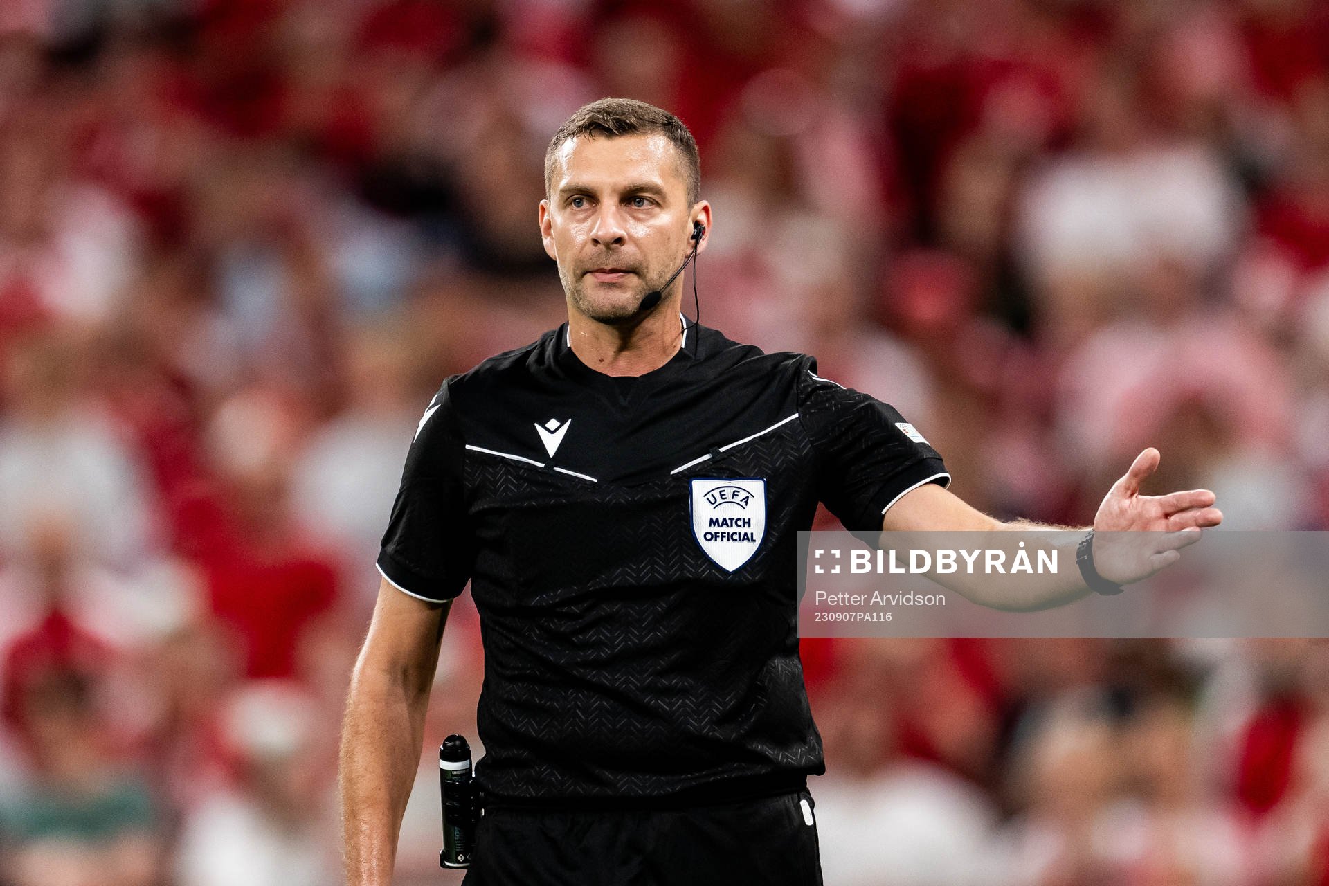 Referee Vitalijs Spasjonnikovs