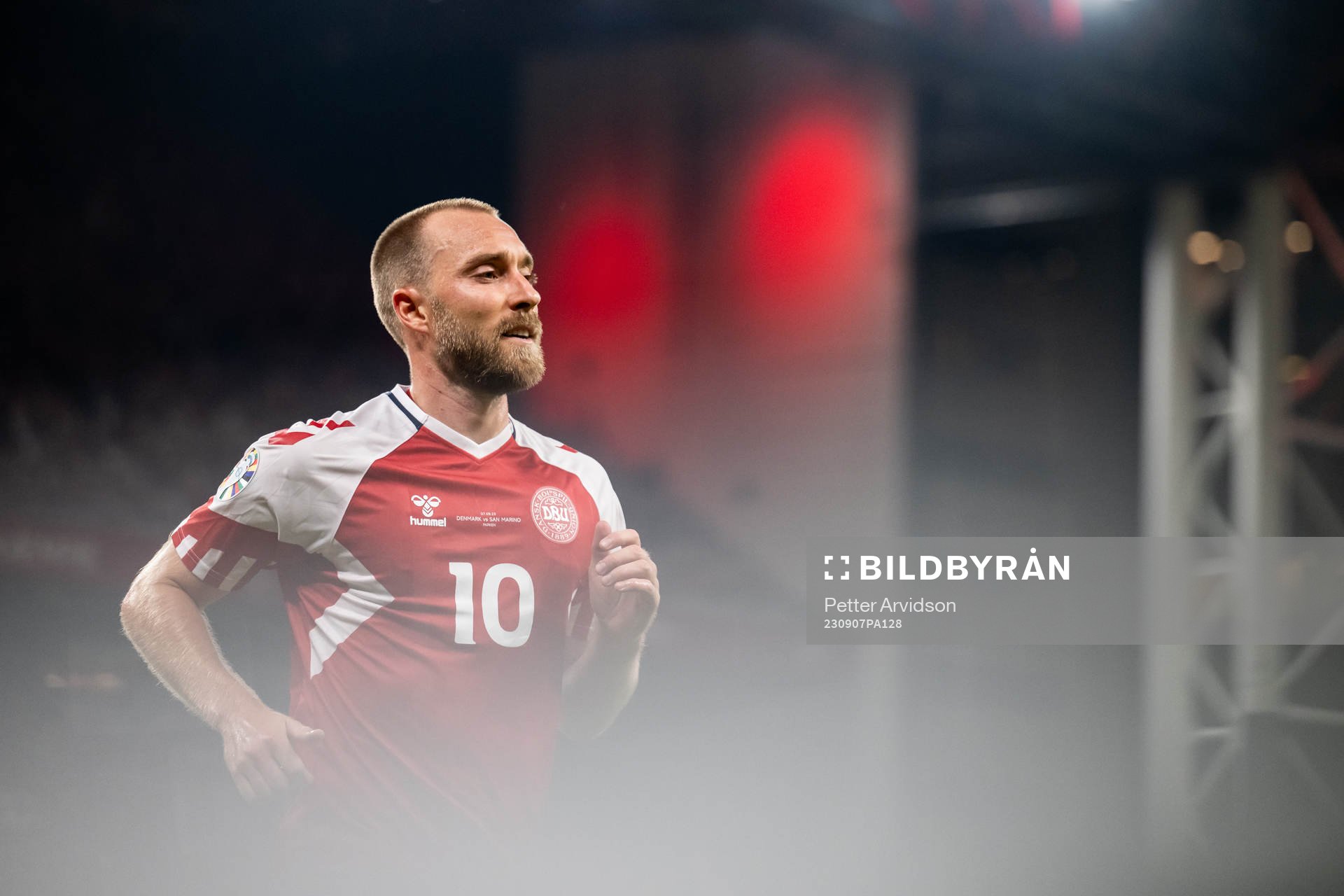 Christian Eriksen of Denmark