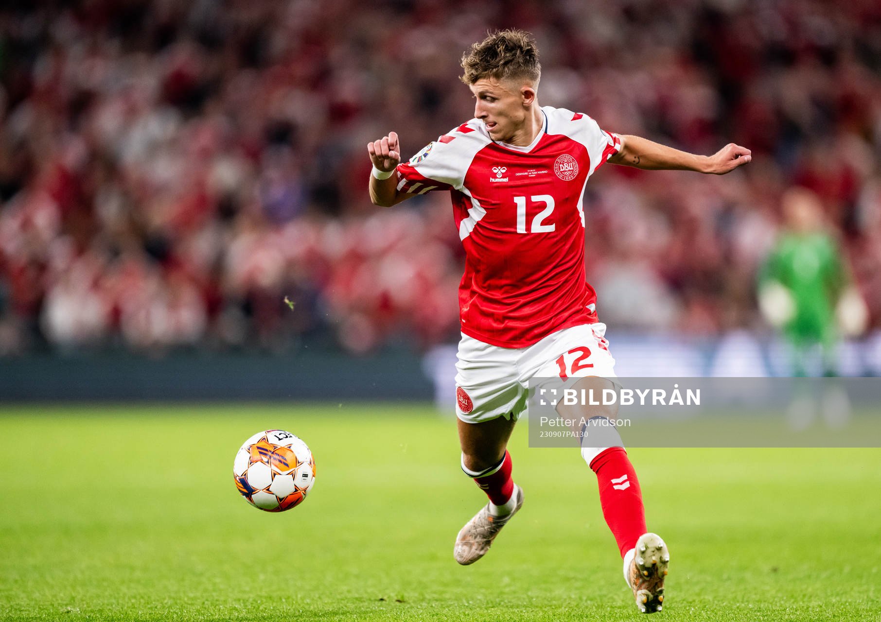 Jesper Lindstrøm of Denmark