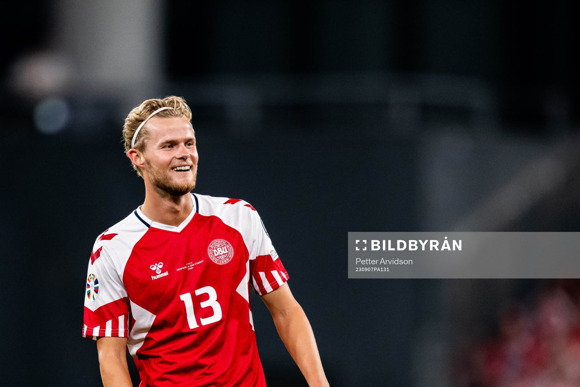 Morten Hjulmand of Denmark