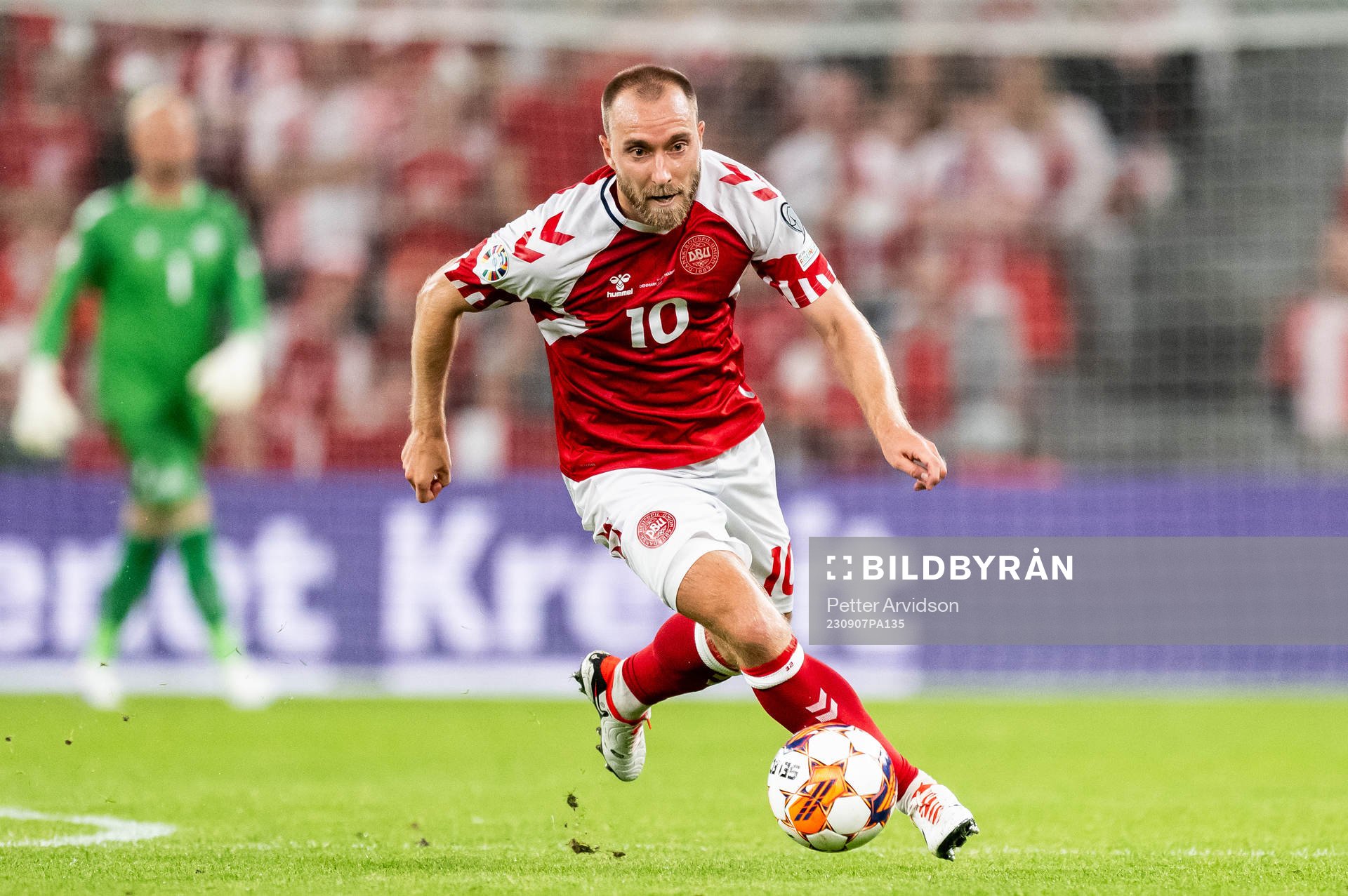 Christian Eriksen of Denmark