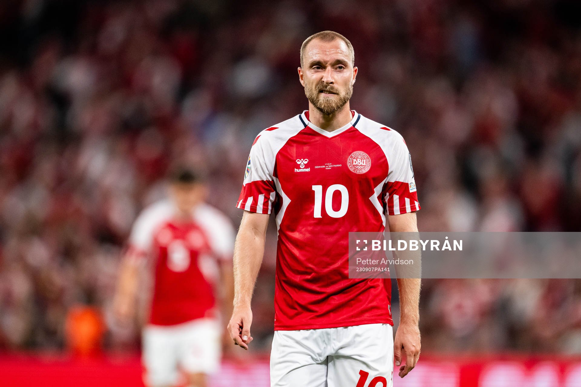 Christian Eriksen of Denmark