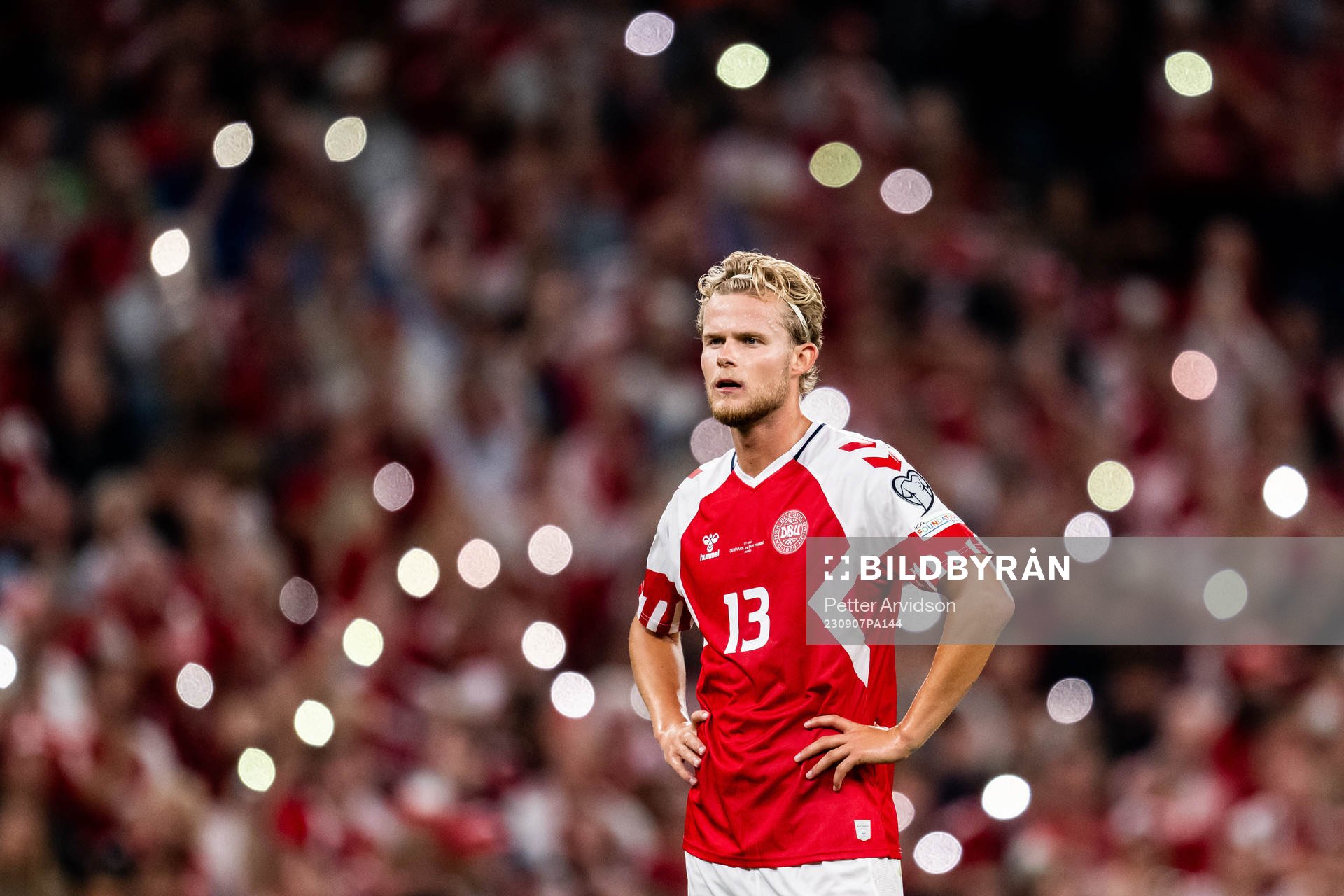 Morten Hjulmand of Denmark
