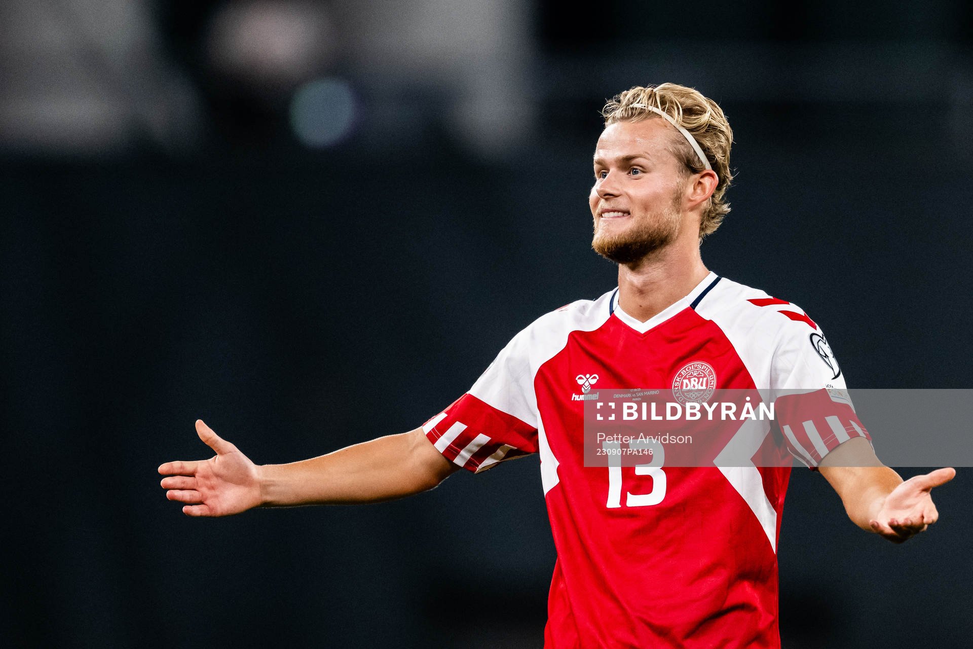 Morten Hjulmand of Denmark