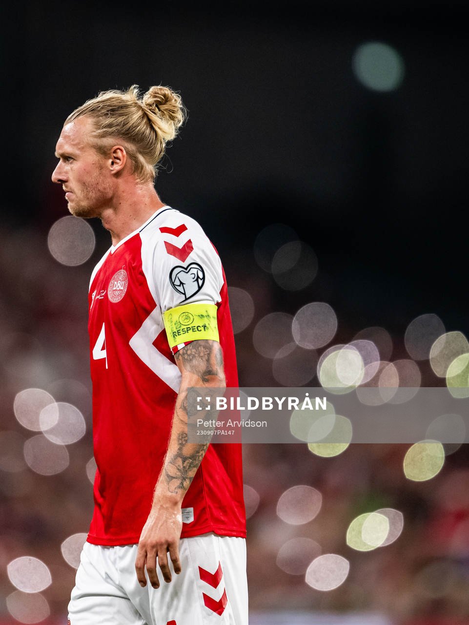 Simon Kjær of Denmark