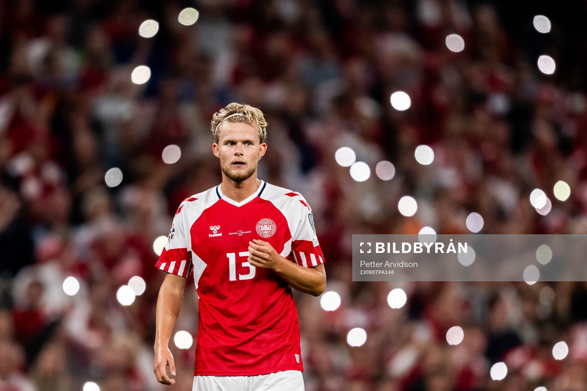 Morten Hjulmand of Denmark