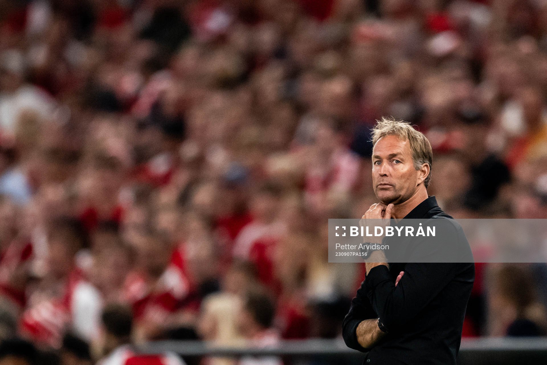 Head coach Kasper Hjulmand of Denmark