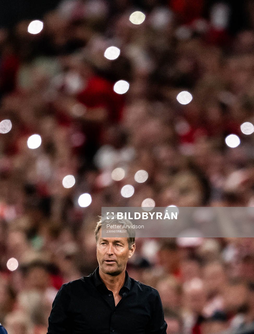 Head coach Kasper Hjulmand of Denmark