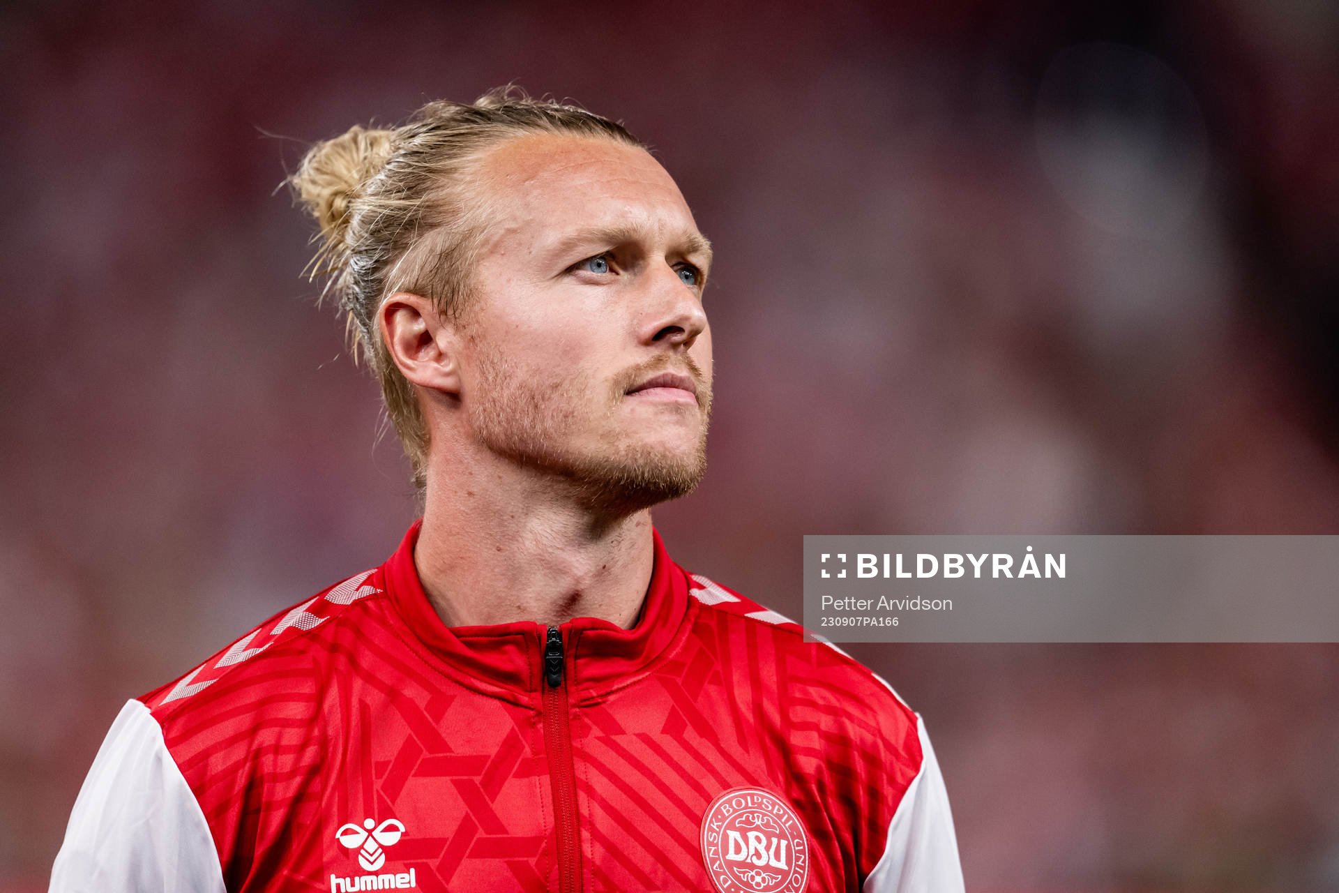 Simon Kjær of Denmark