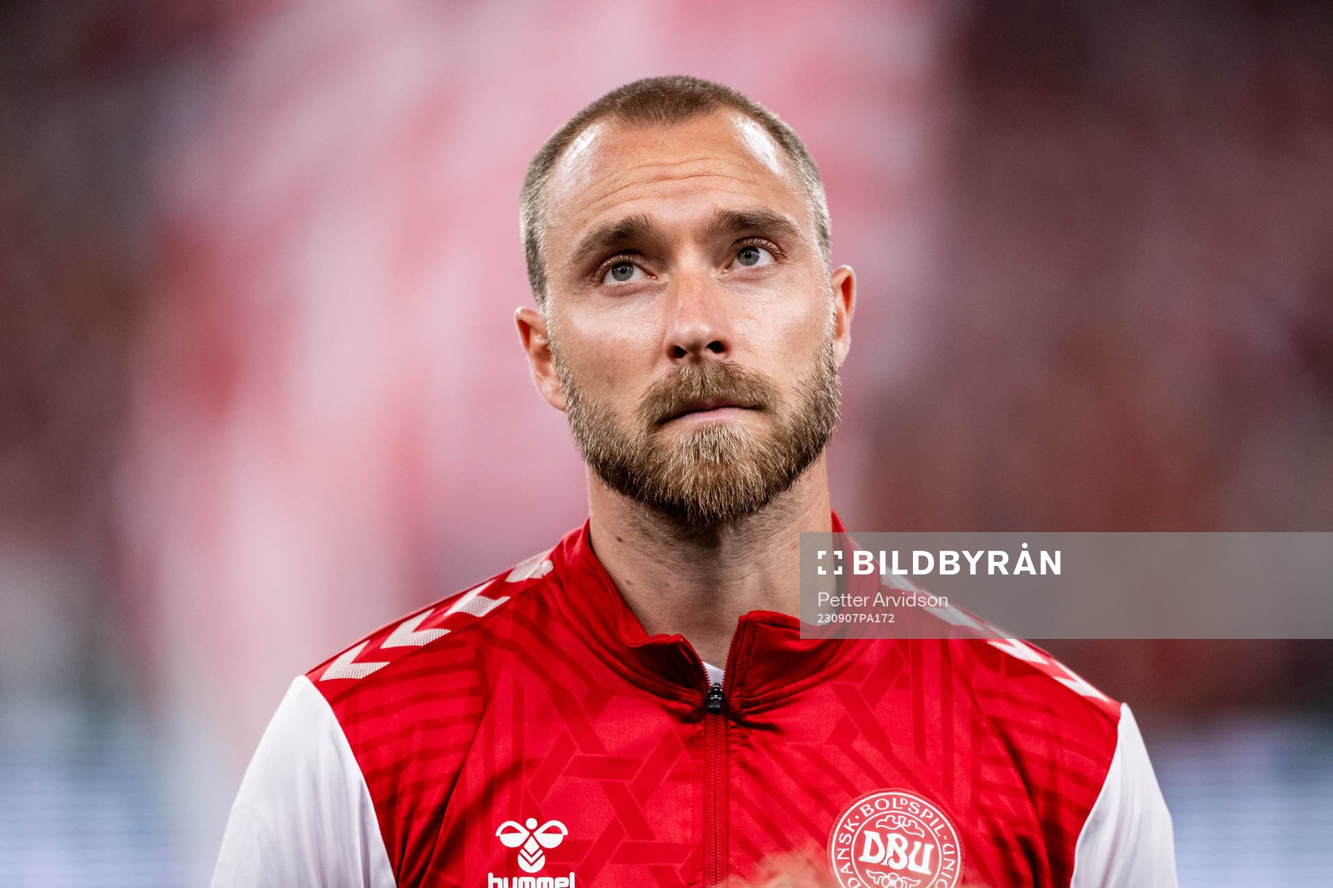 Christian Eriksen of Denmark