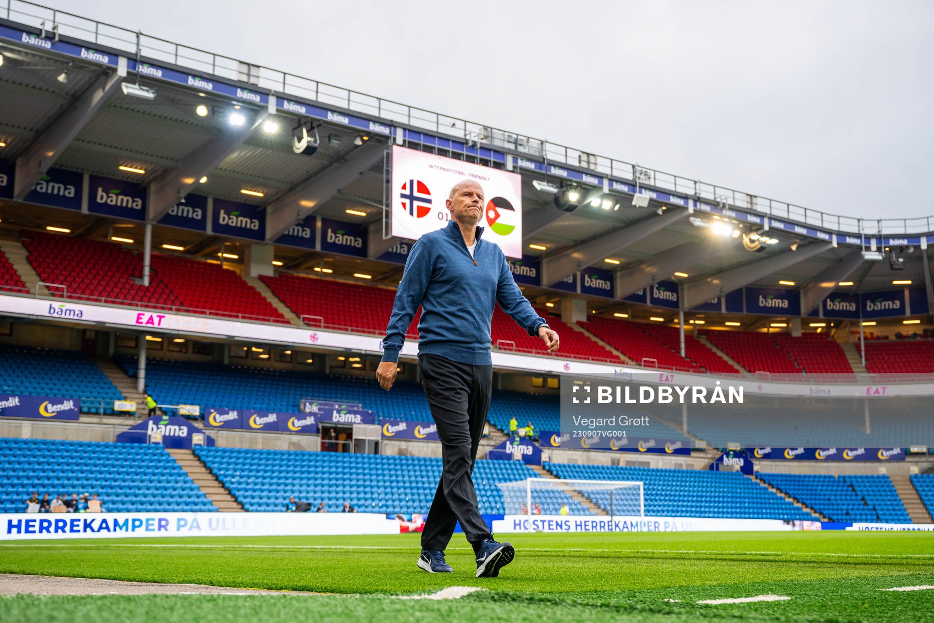 Ståle Solbakken, head coach of Norway