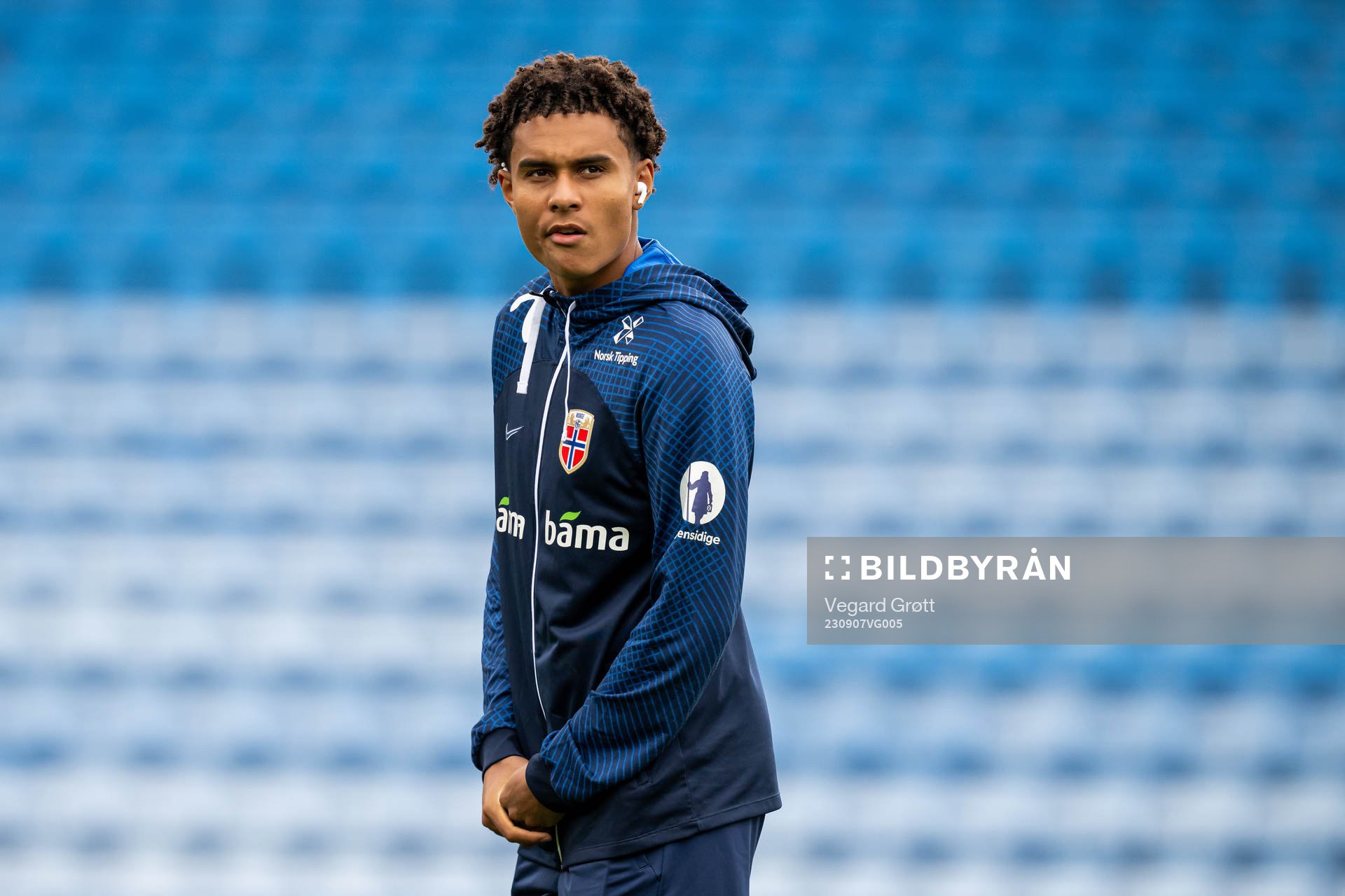 Antonio Nusa of Norway