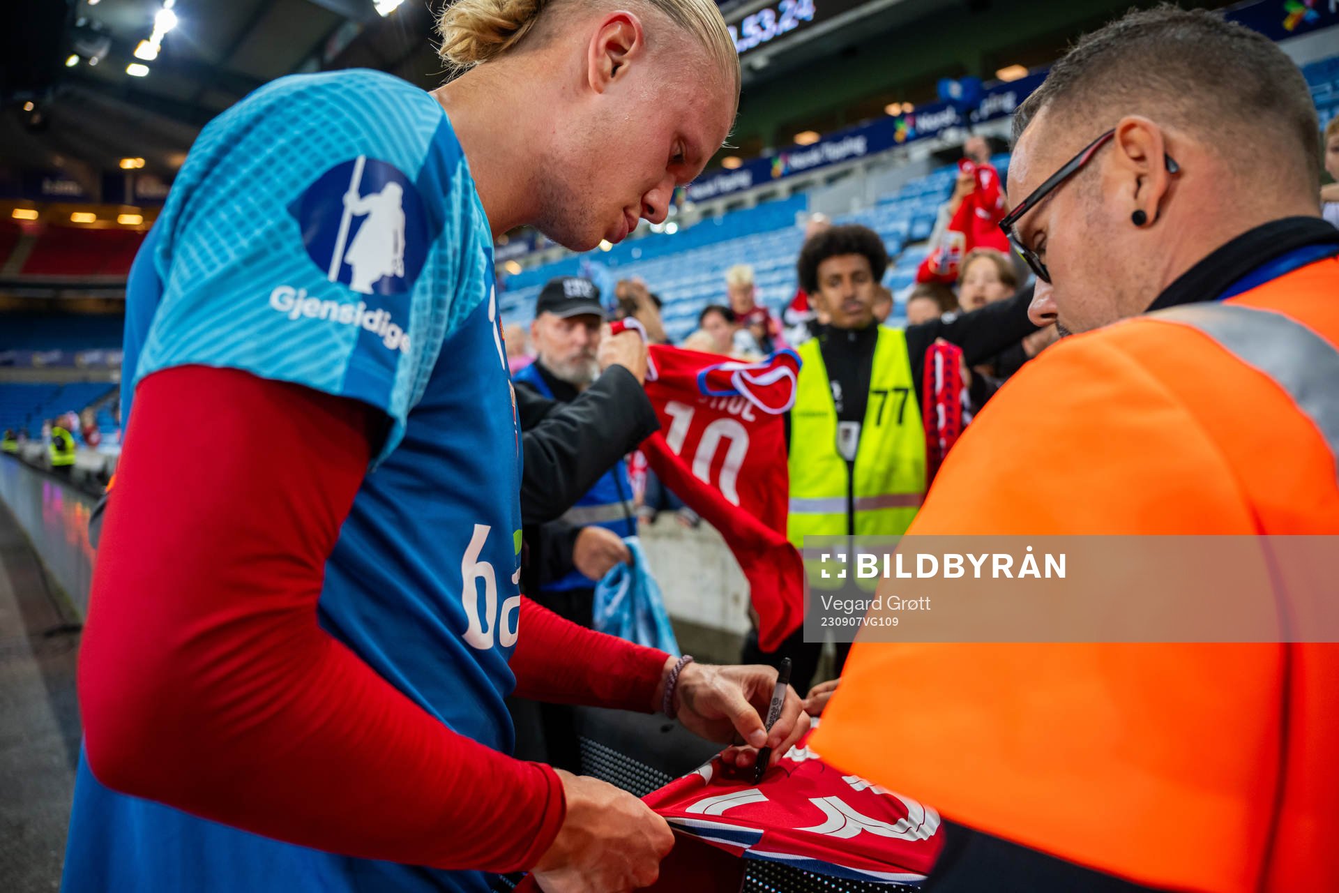 Erling Braut Haaland of Norway